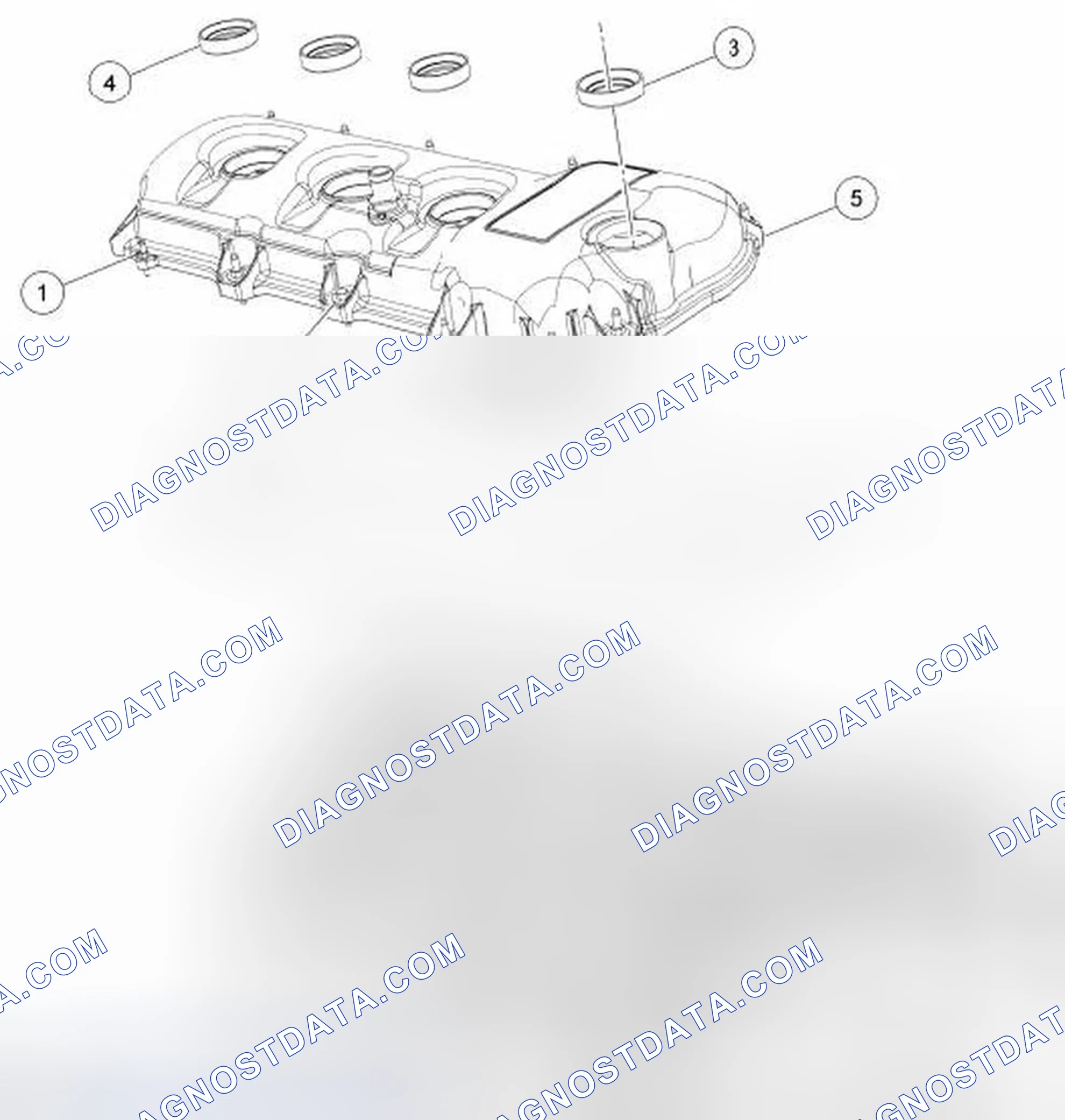 Scheme 263: Valve Cover - RH (View 3 of 3)
