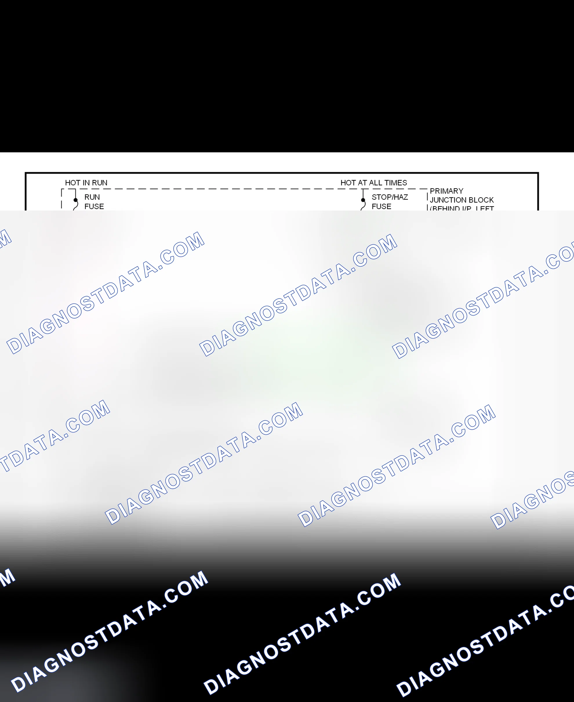 Scheme 65: Shift Interlock System Wiring Diagram (1997 Cougar & Thunderbird)