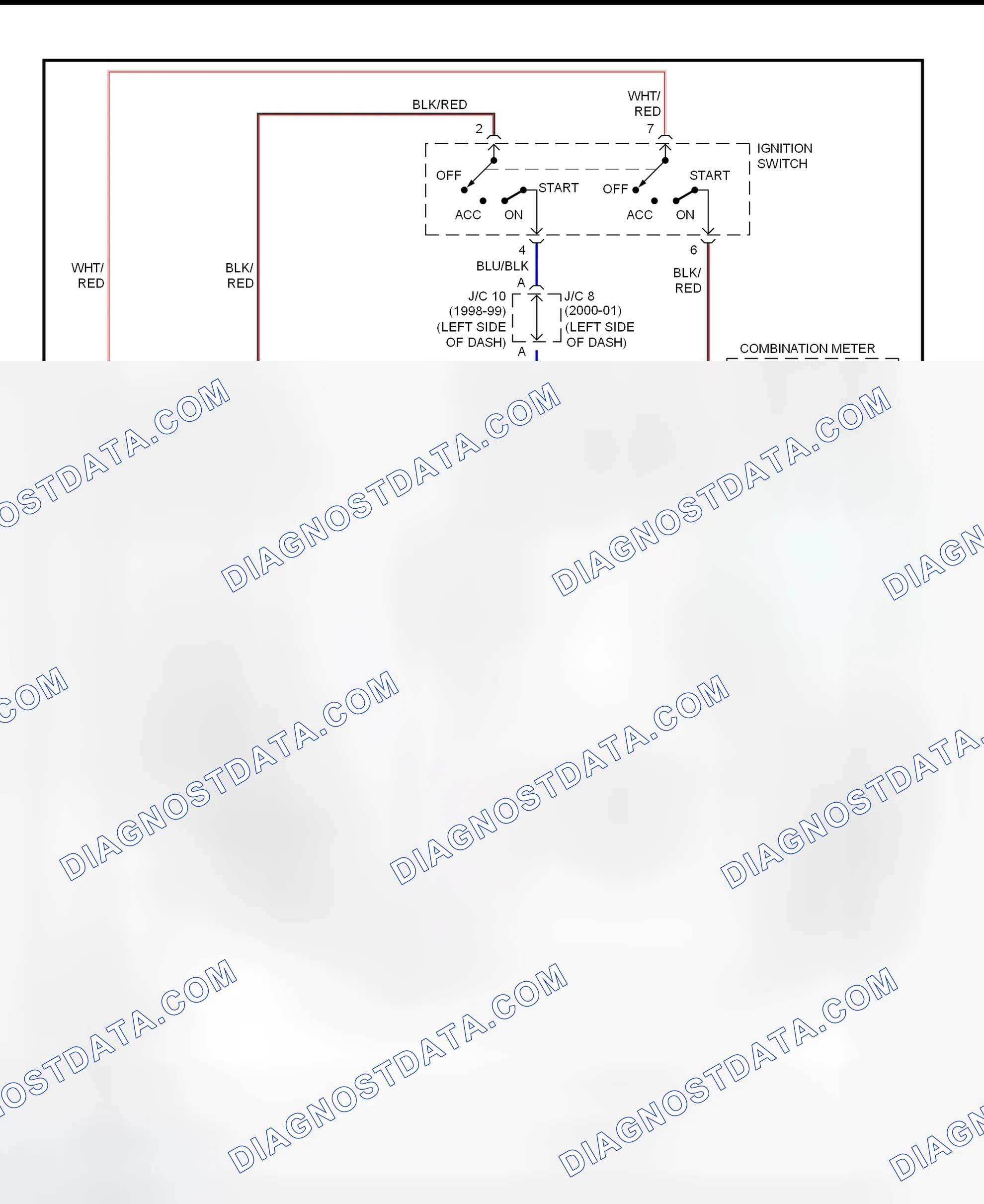 Scheme 9: Charging System Wiring Diagram (Lexus LX470)
