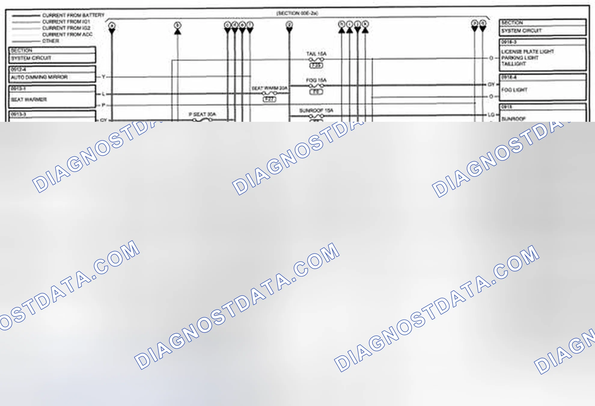 Scheme 27: Electrical Wiring Schematic With Advanced Keyless Entry And Push Button Start System (00E-b)