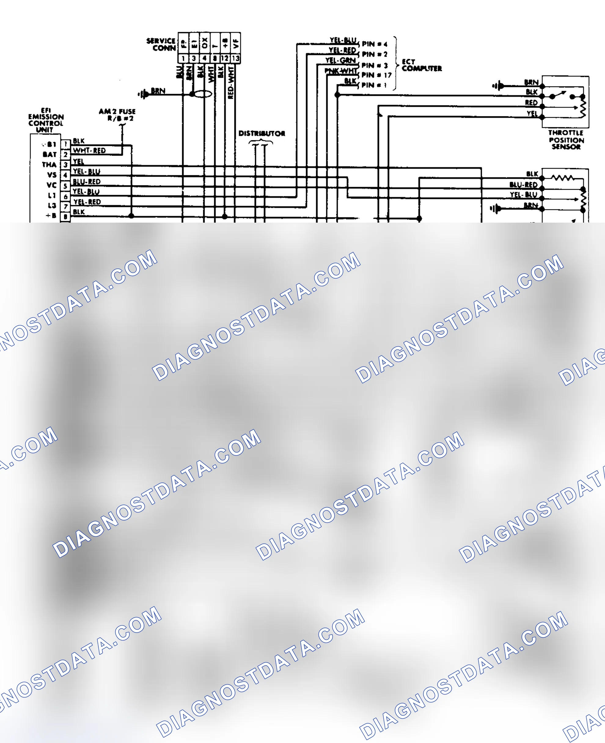 Scheme 112: MR2 TCCS Wiring Diagram