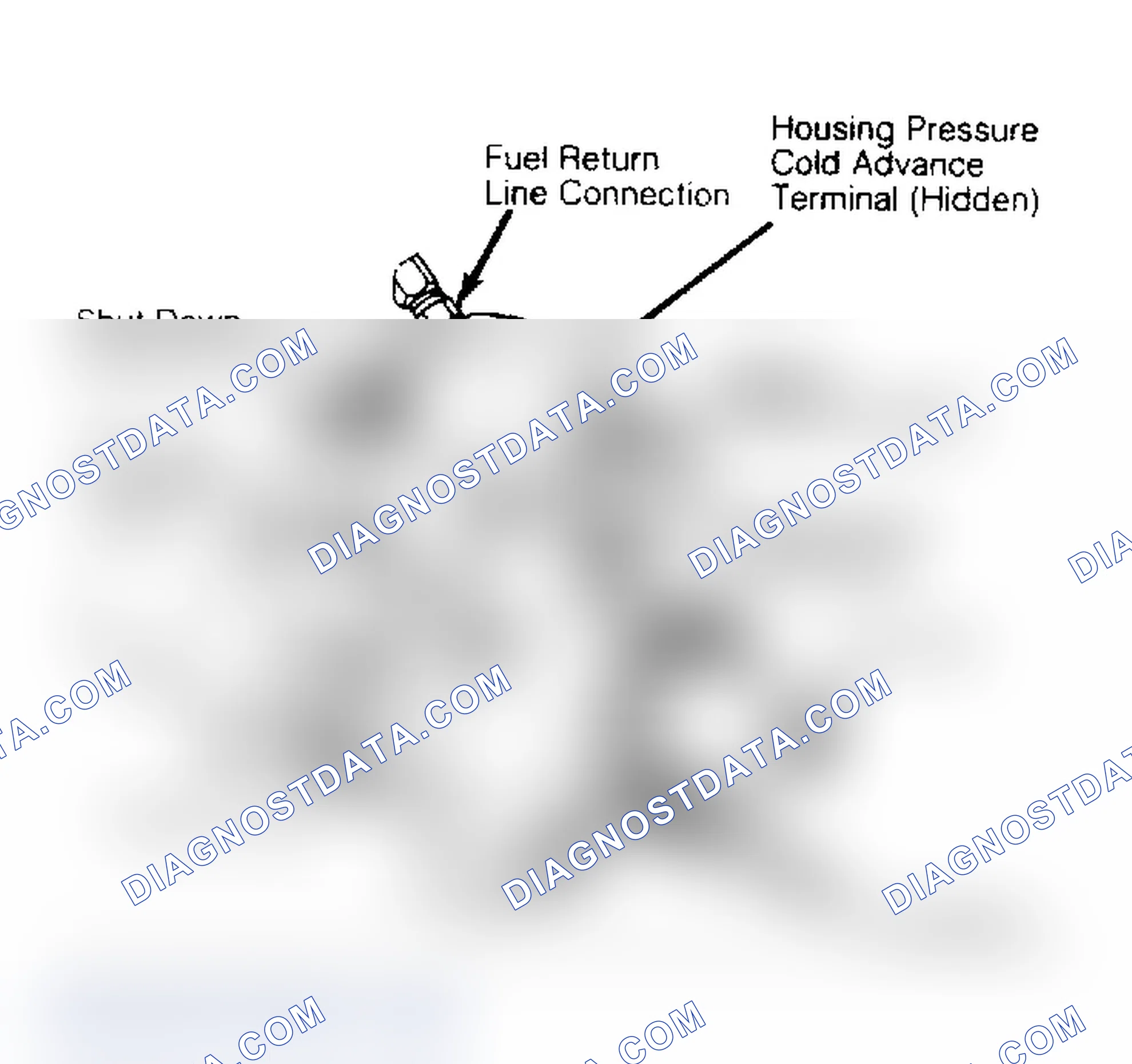 Scheme 164: DIESEL INJECTION PUMP