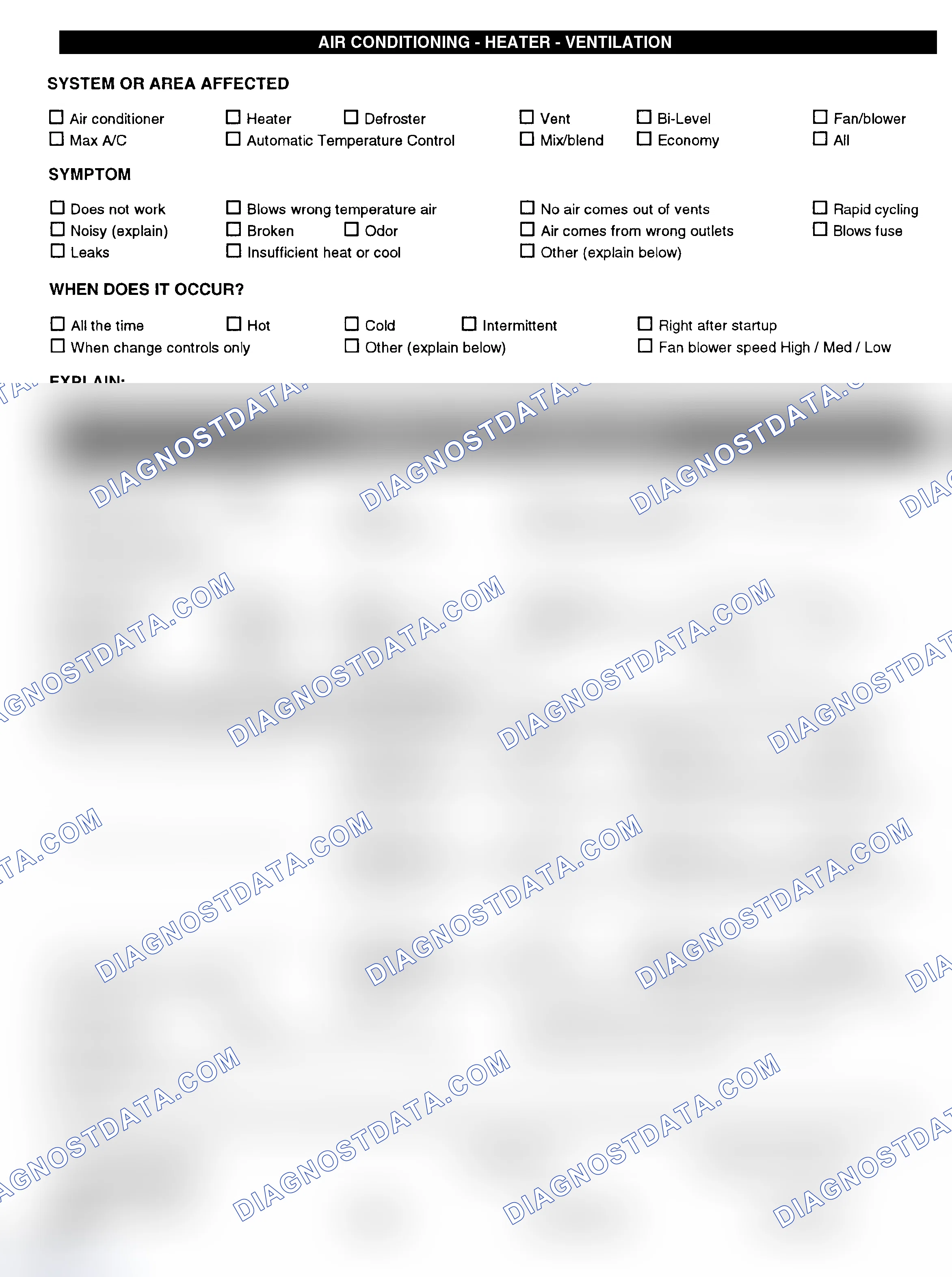 Scheme 4: Symptom Check List - Page 3