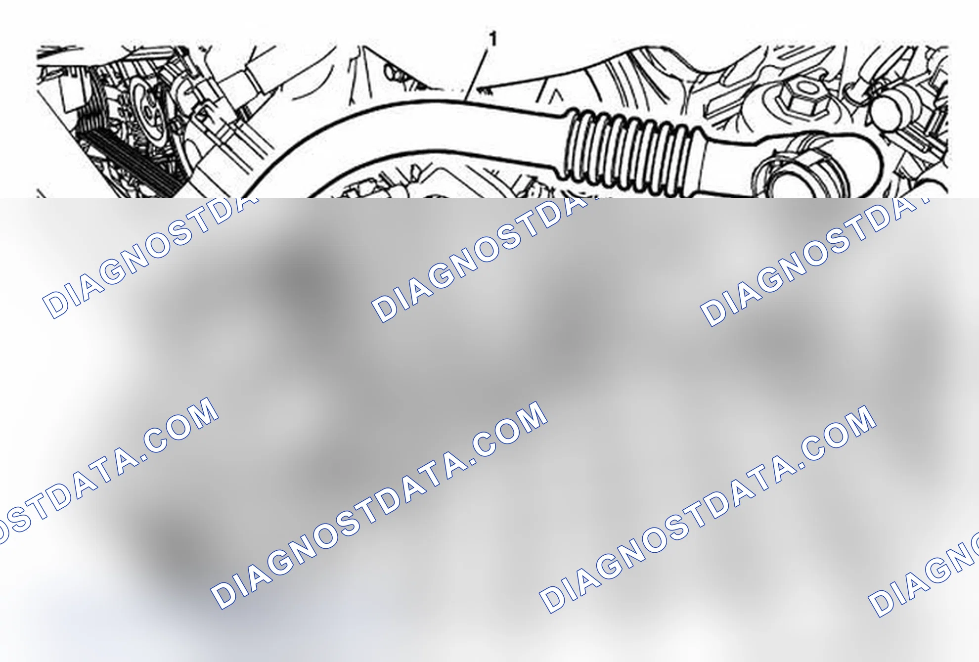 Scheme 100: Secondary Air Injection Pump Inlet Hose Replacement