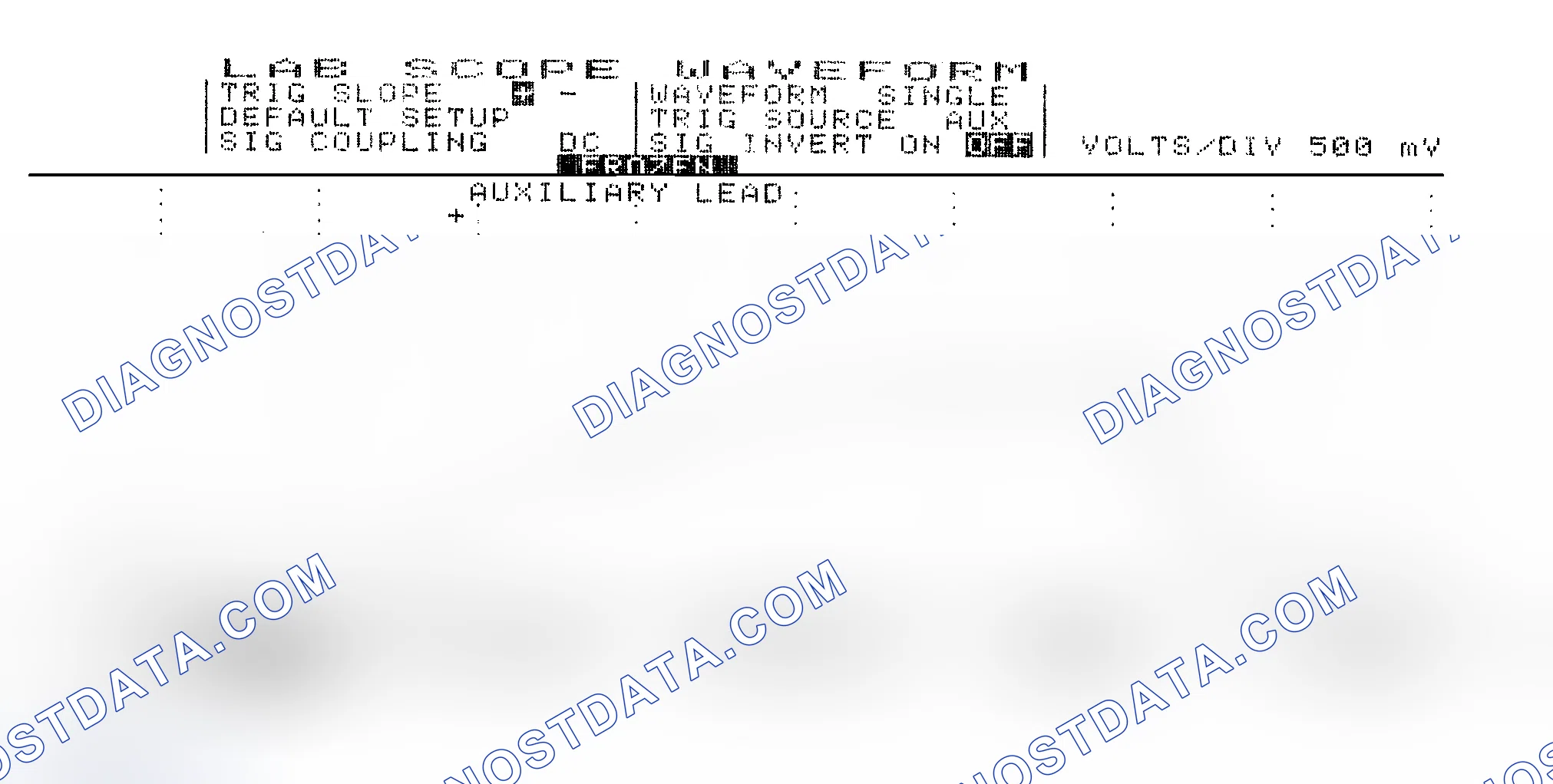 Scheme 14: Single Injector w/Excessive Current Flow - Current Pattern