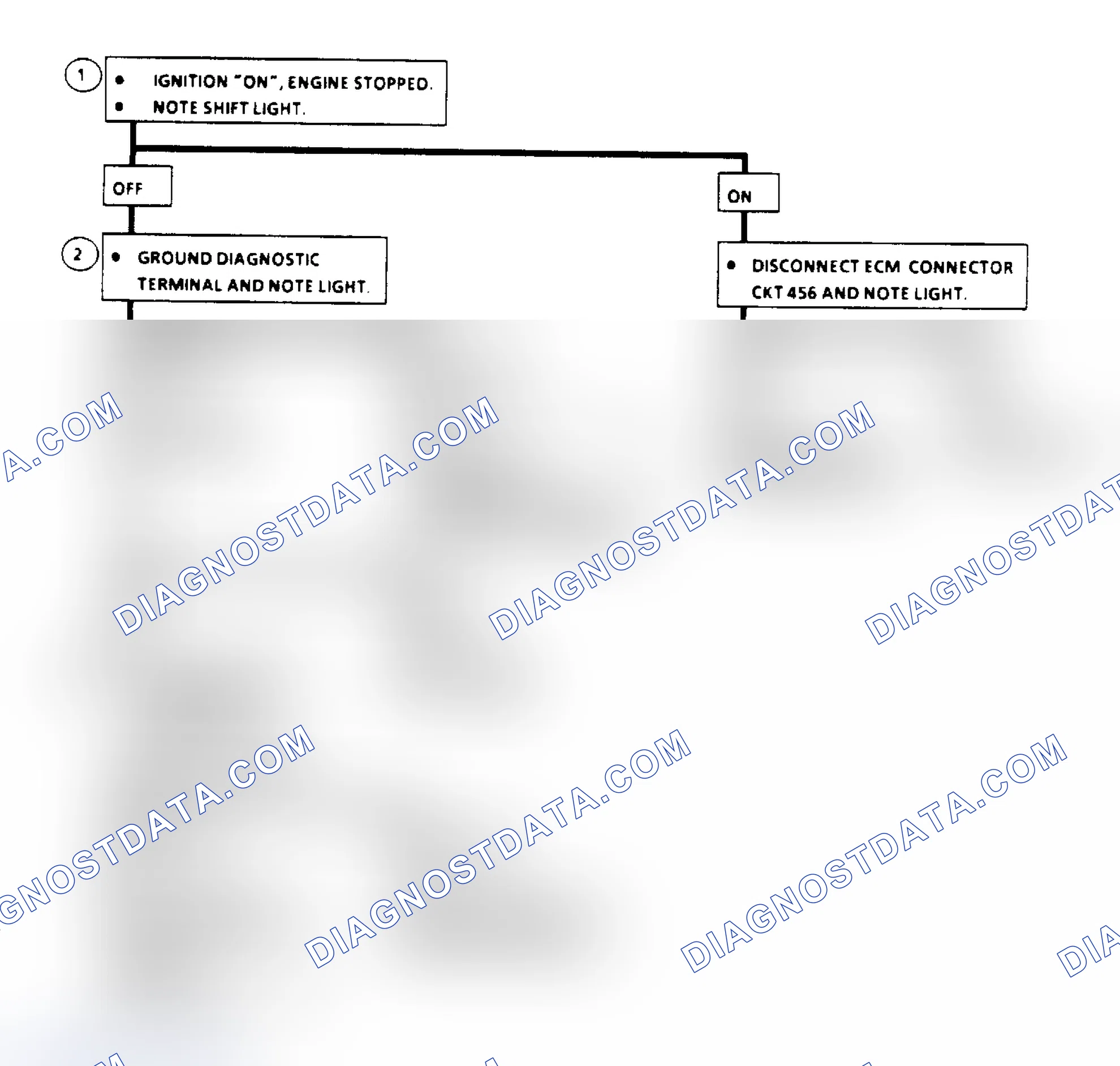 Scheme 189: Manual Transmission Shift Light Check Schematic