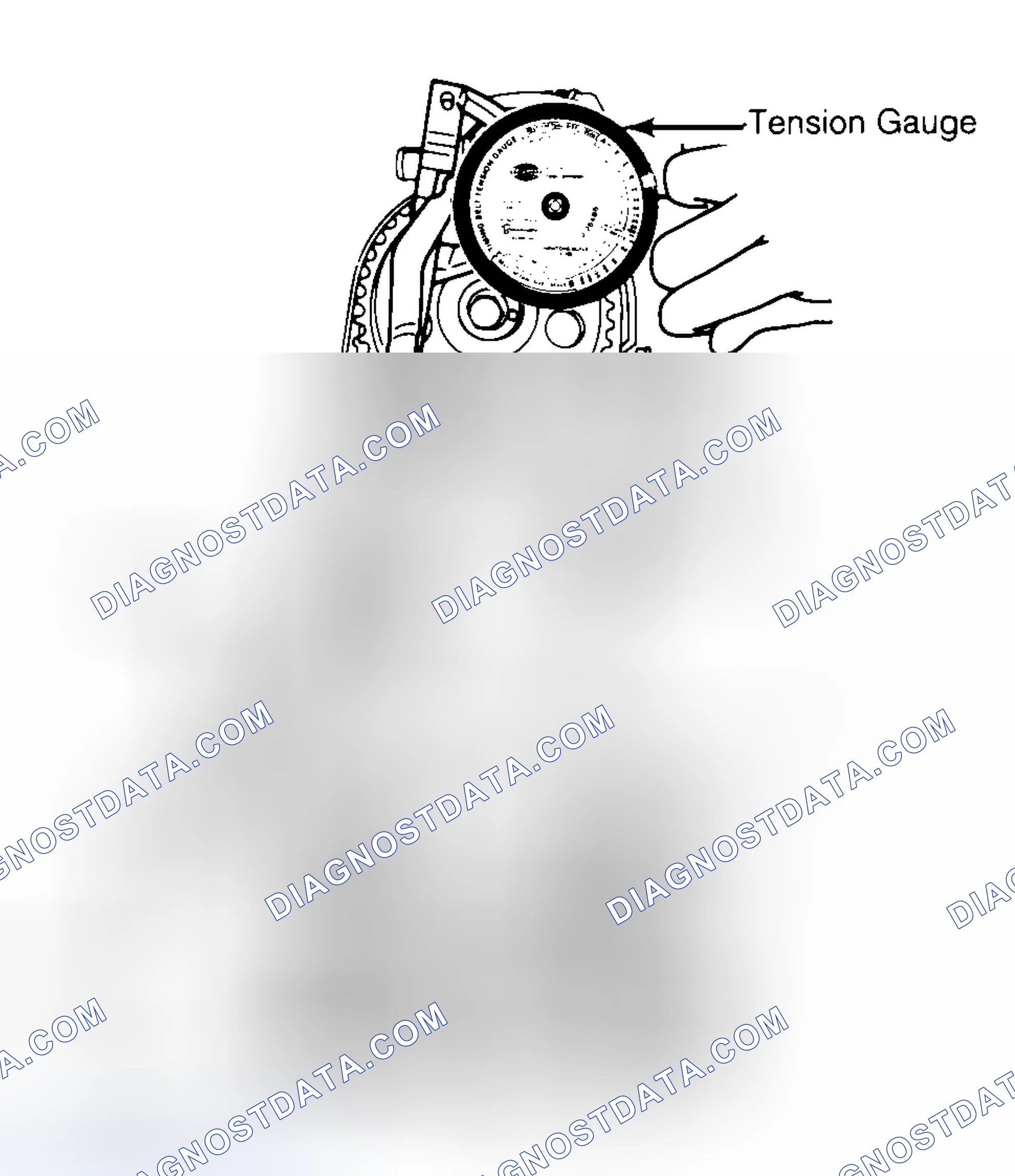 Scheme 3: Adjusting Typical Timing Belt Tension