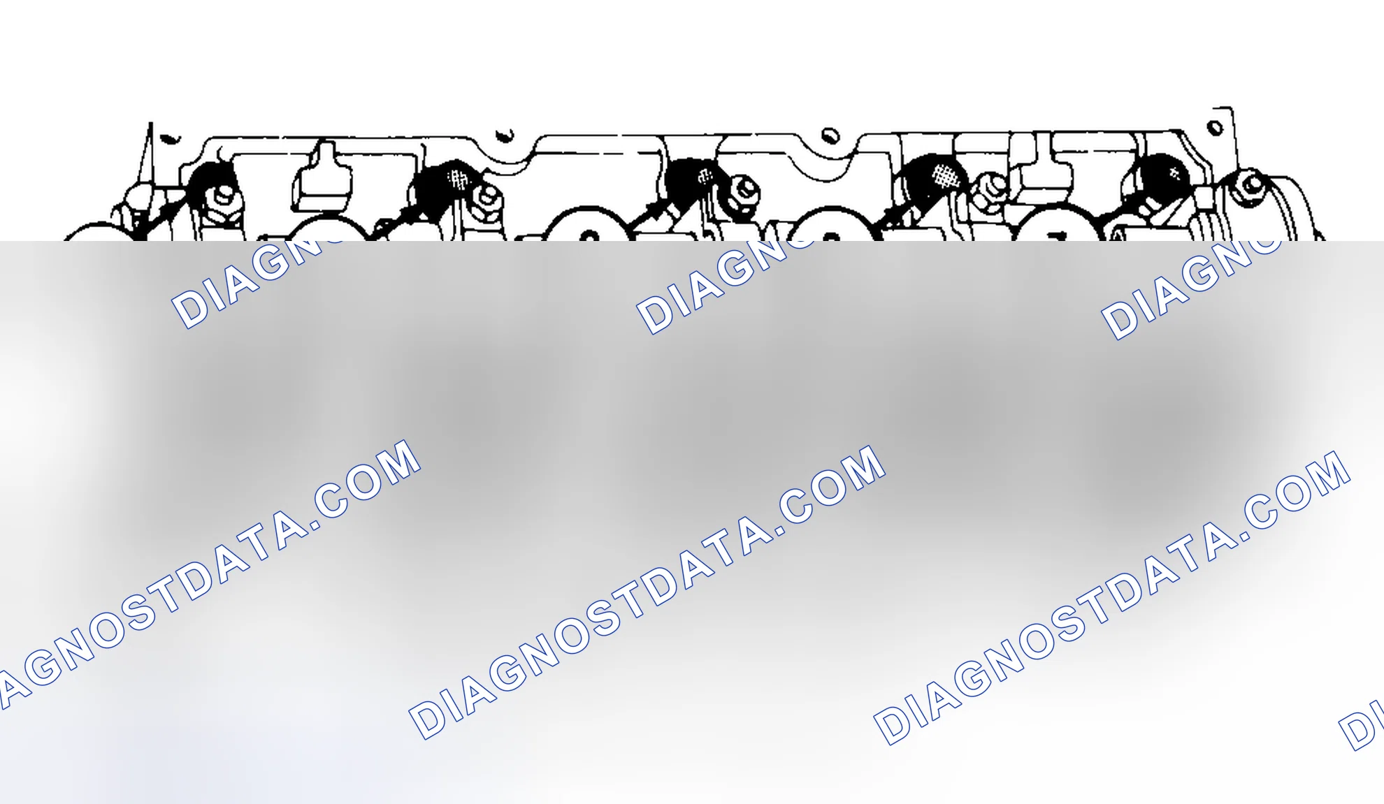 Scheme 7: Typical Cylinder Head Tightening or Loosening Sequence