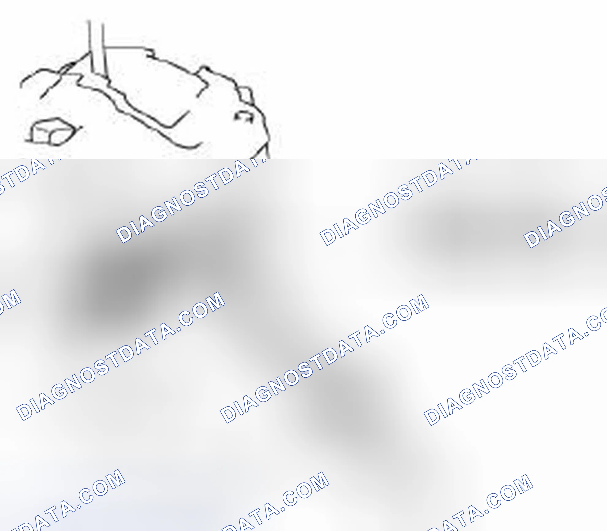 Scheme 644: Selector cable (selector lever side) installation note