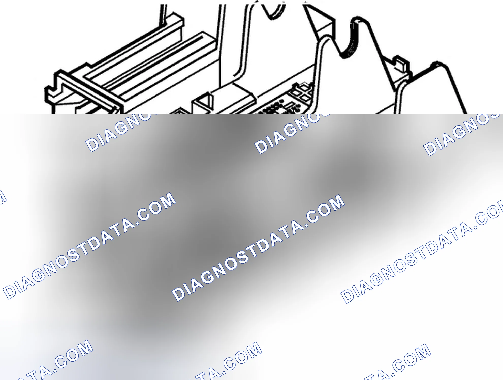 Scheme 589: Extract the cable terminal, 70 pin switch