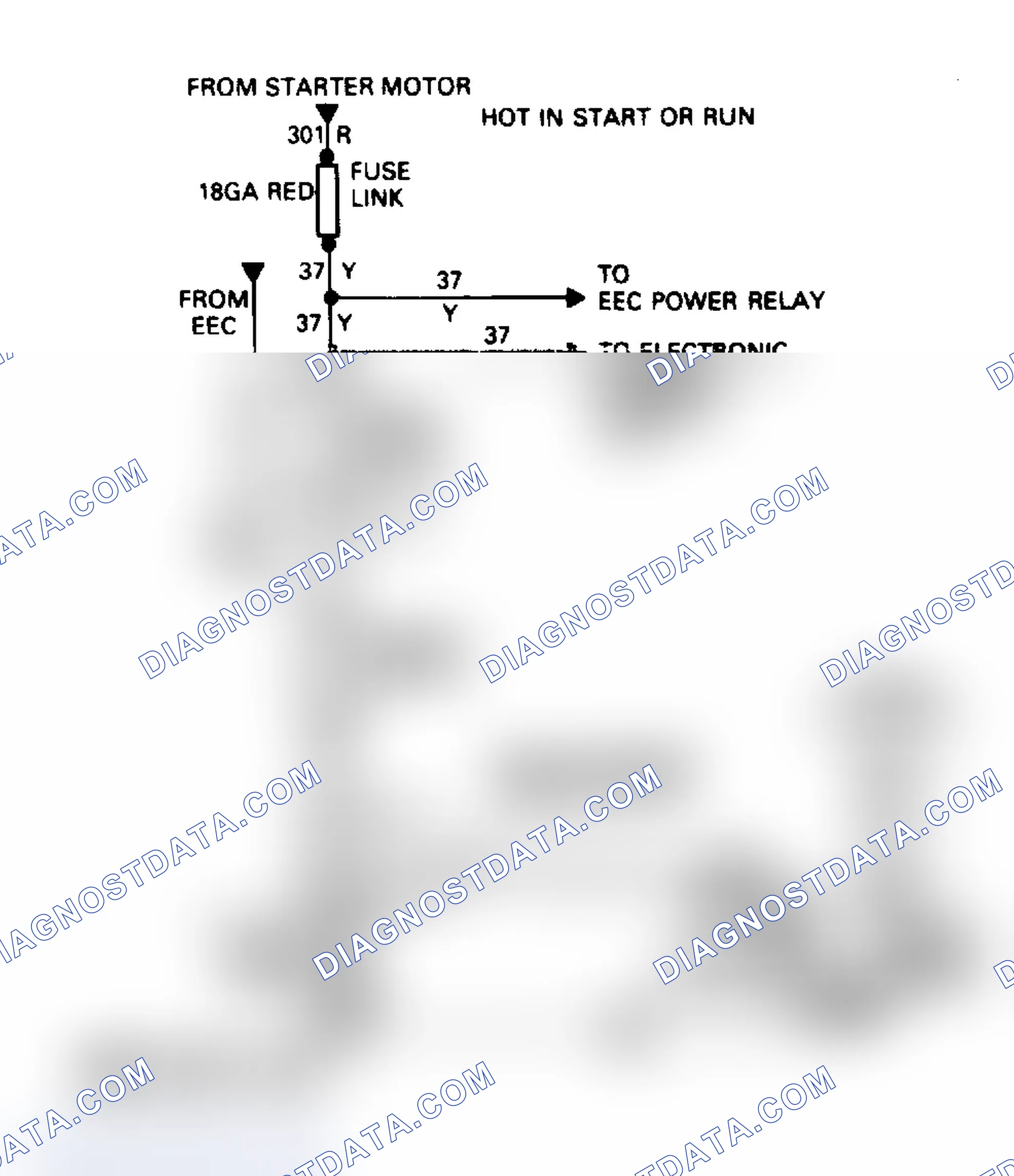Scheme 40: Wiring Diagram For Ford 5.0L With Single Tank