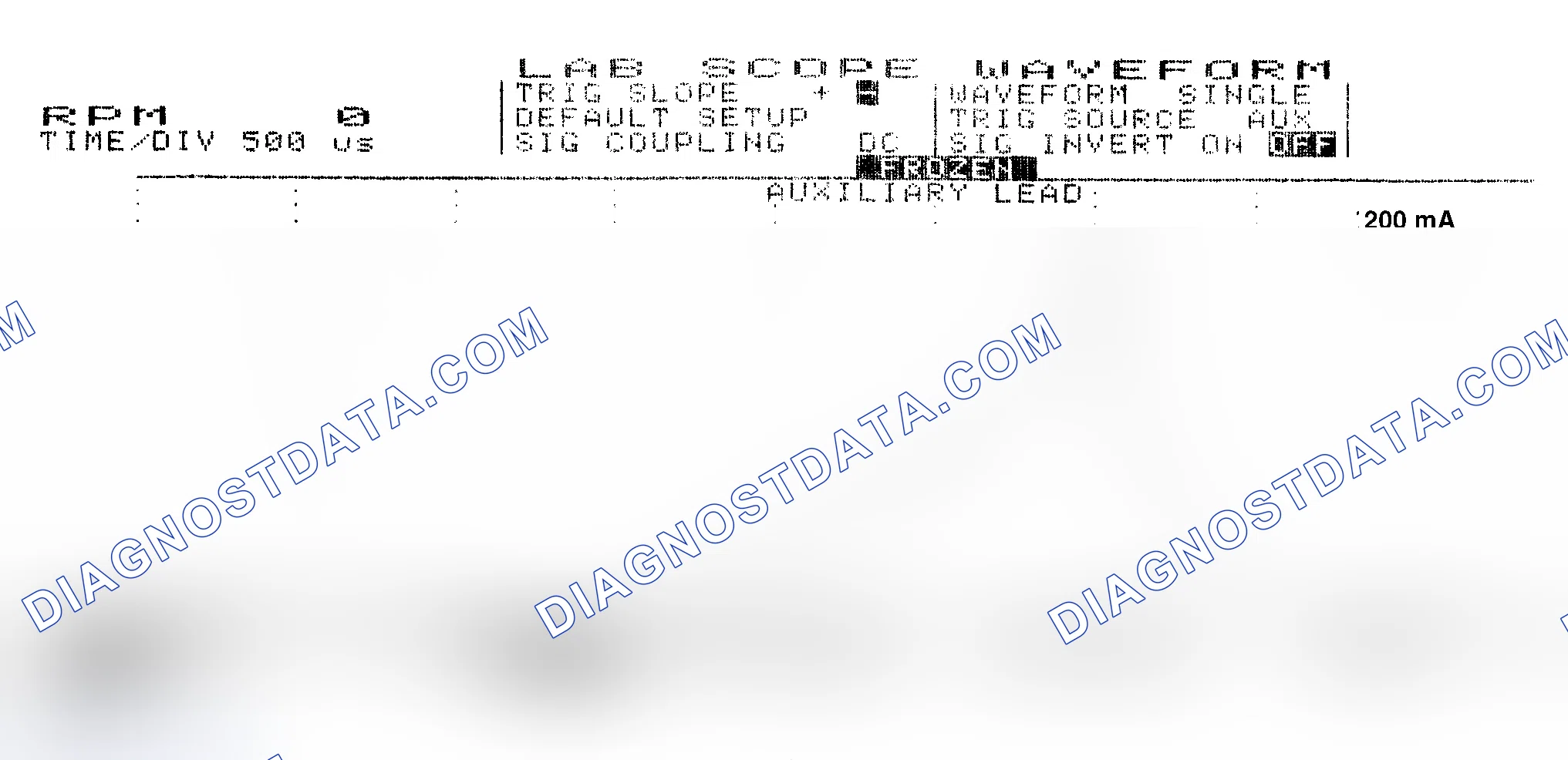Scheme 17: Single Injector w/Normal Current Flow - Current Pattern