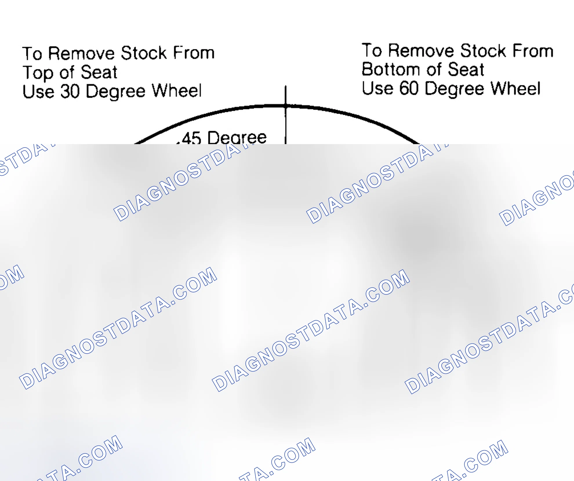 Scheme 19: Adjusting Valve Seat Width
