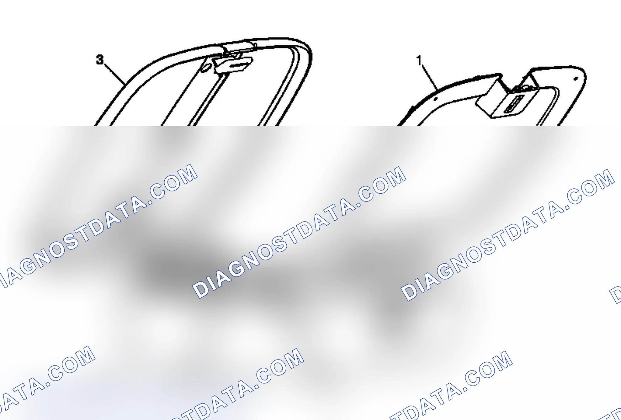 Scheme 171: Folding Top Stowage Compartment Lid Replacement (Cadillac)
