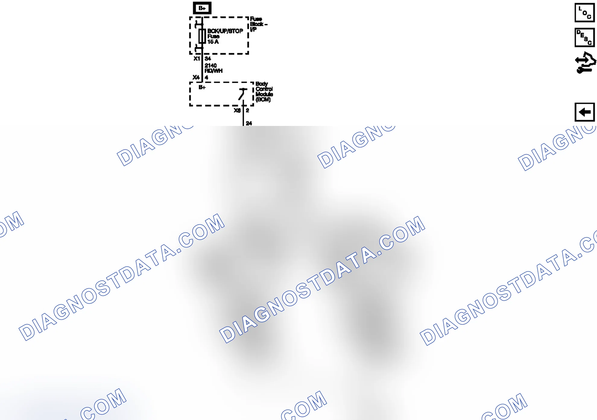 Scheme 14: Backup Lamps