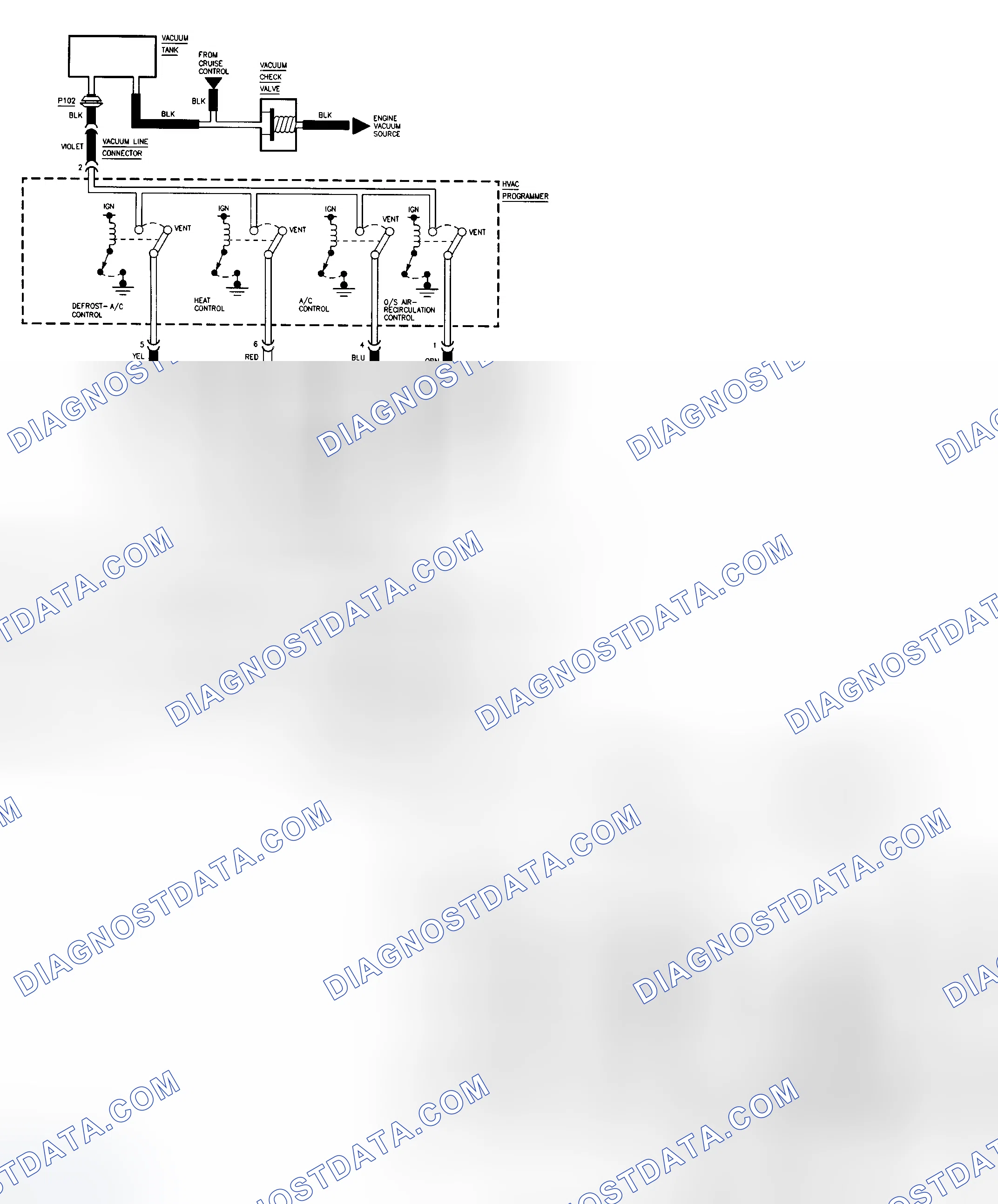 Scheme 1: VACUUM HOSE DIAGRAM(S)