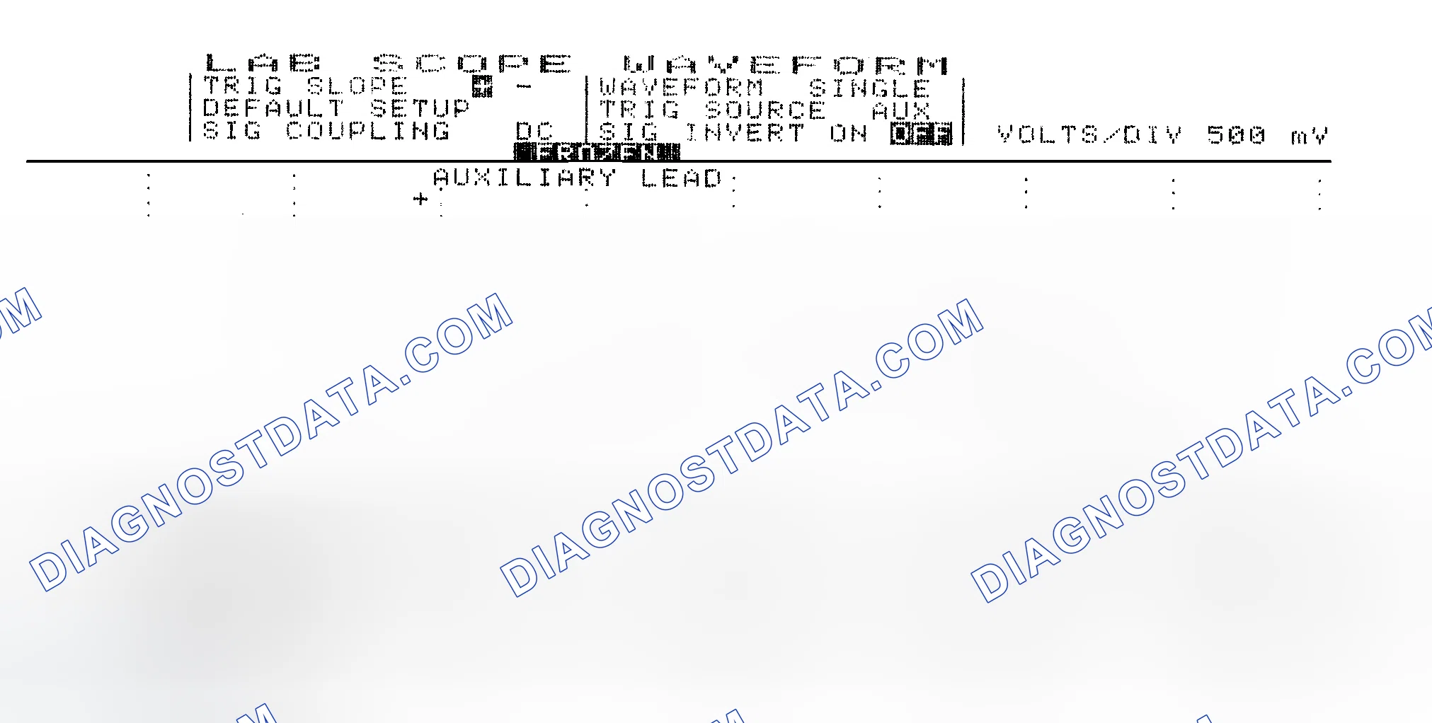 Scheme 14: Single Injector w/Excessive Current Flow - Current Pattern