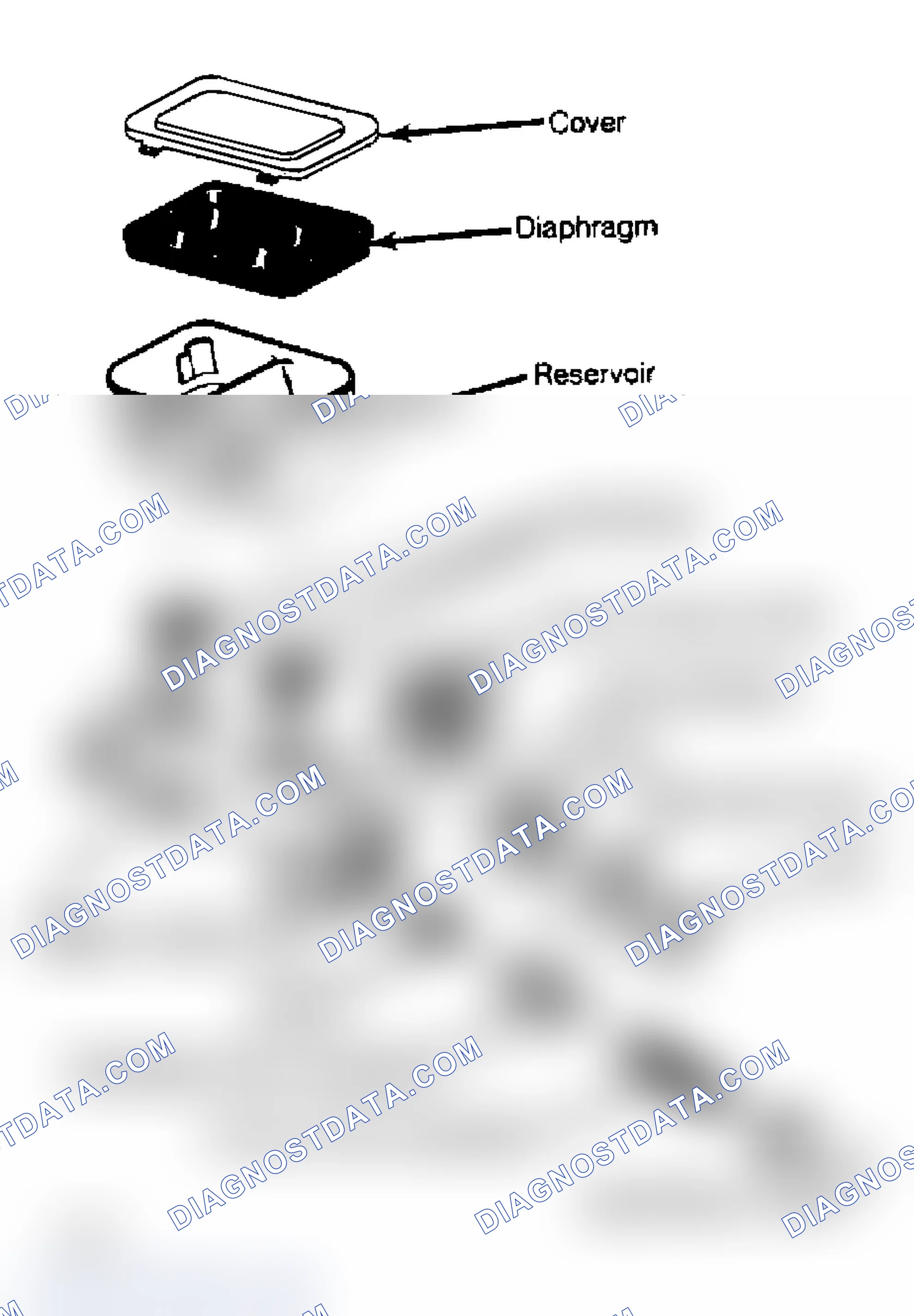 Scheme 32: Exploded View of Quick Take-Up Master Cylinder