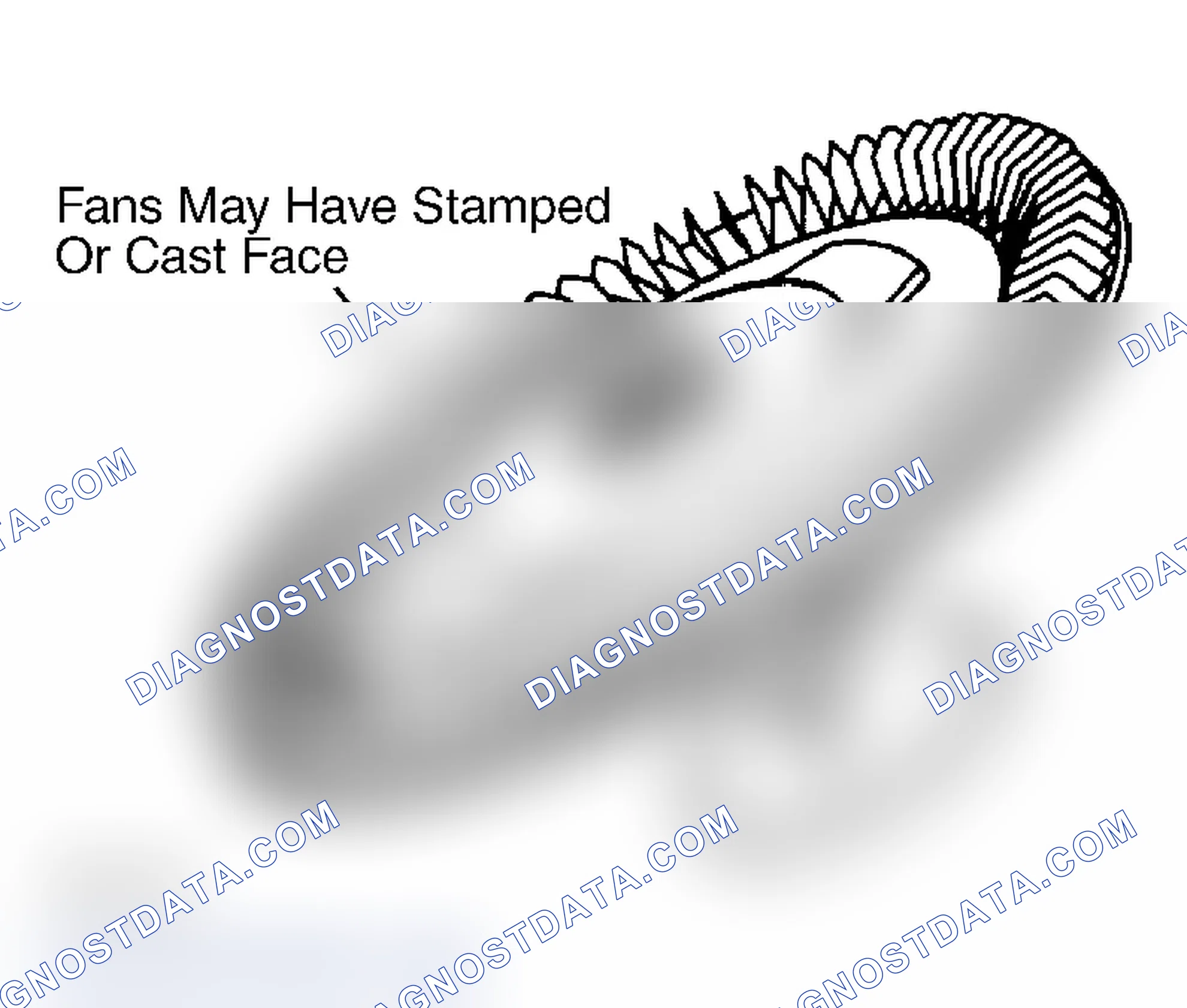 Scheme 7: Thermostatically Controlled Fan Assembly Shown with stamped face and bi-metallic coil spring.