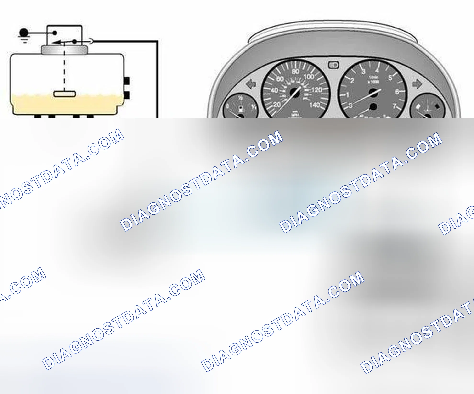 Scheme 56: Brake Fluid Level Warning Switch