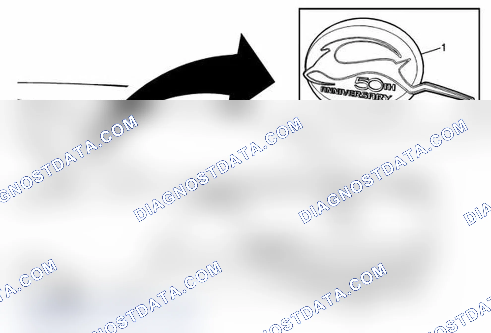 Scheme 66: Quarter Window Rear Applique Emblem Replacement (50th Anniversary Edition)