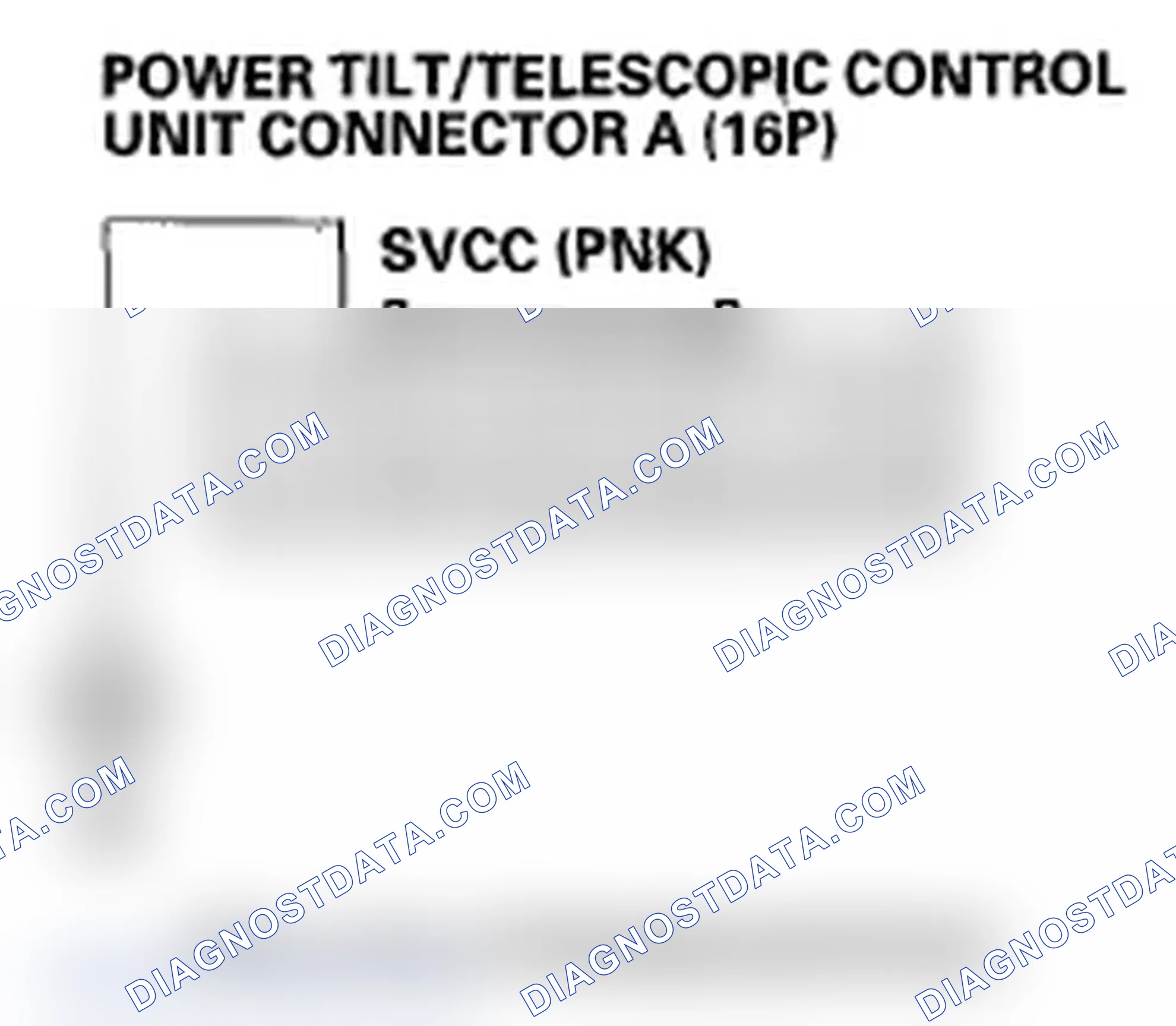 Scheme 64: DTC B1842: Power Tilt/Telescopic Position Sensor Power Supply Circuit (SVCC Line) Short