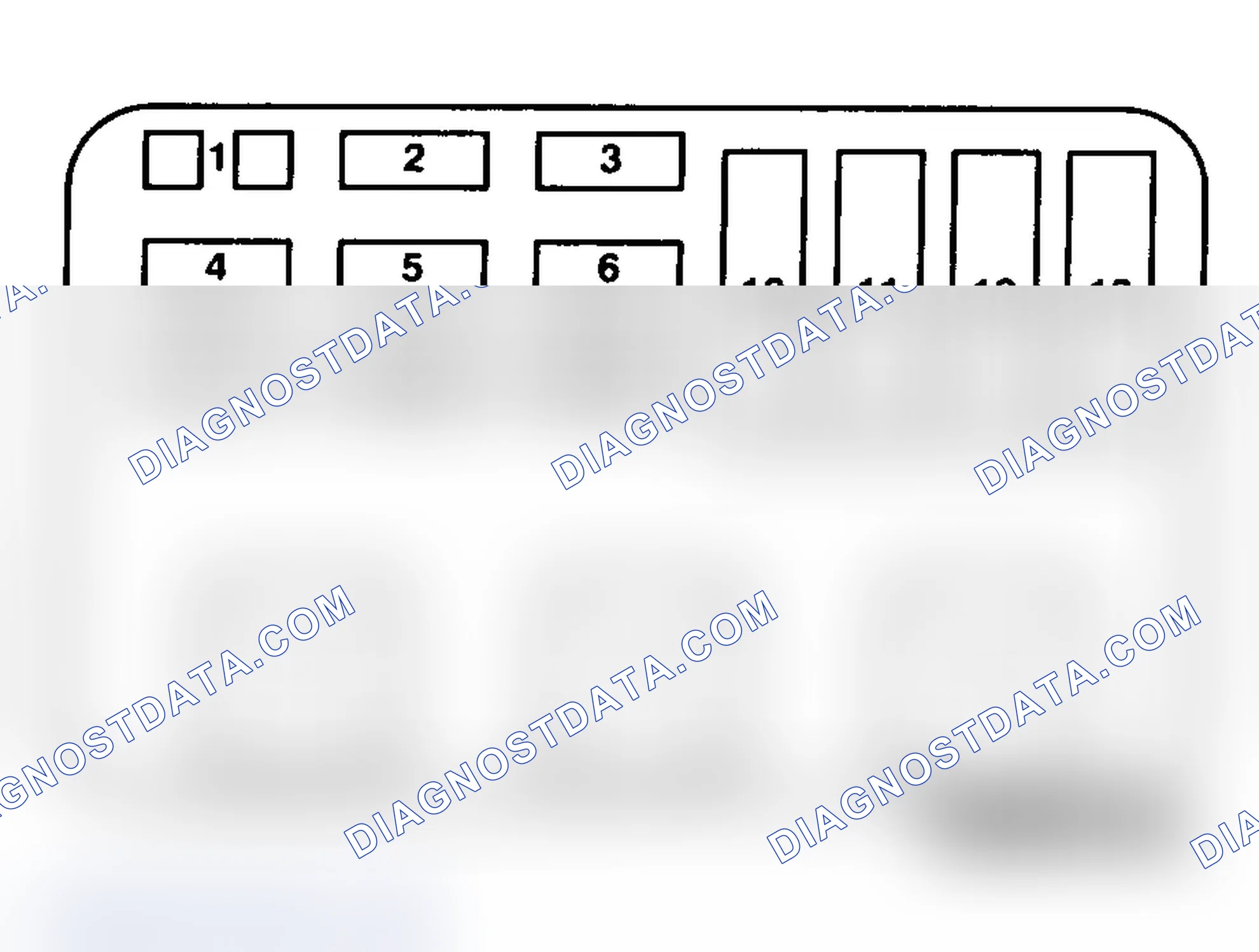 Scheme 16: DRIVER-SIDE UNDERHOOD ELECTRICAL CENTER ID (1994-96)