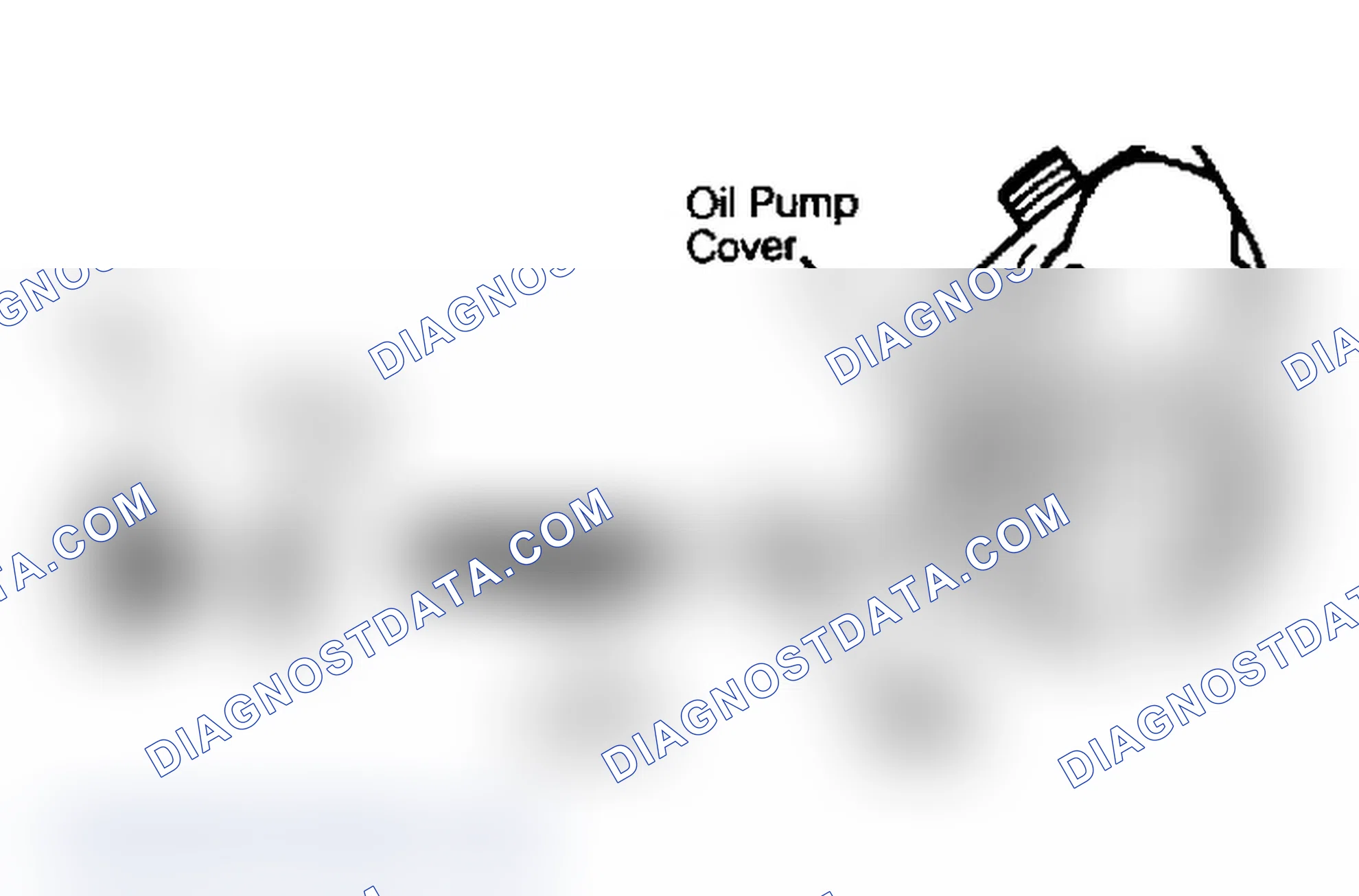 Scheme 63: Oil Pump and Components Pack petroleum jelly into gear pockets.