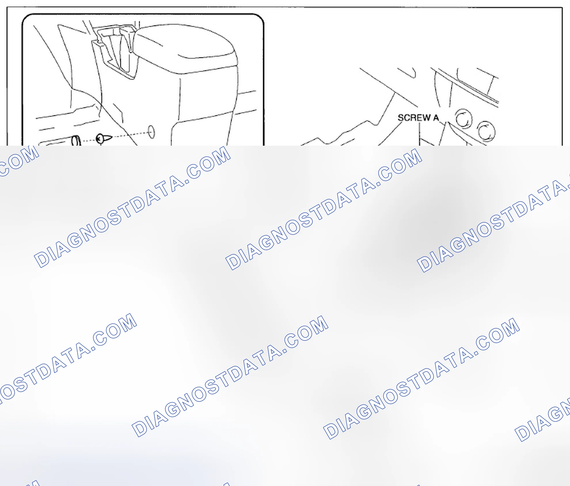 Scheme 113: REAR CONSOLE REMOVAL/INSTALLATION