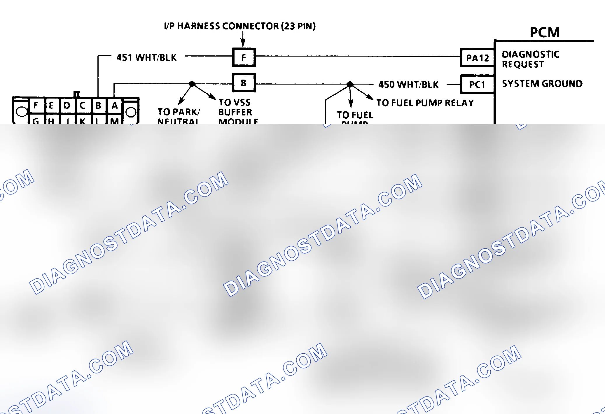 Scheme 312: Diagnostic System Check Schematic ("C" & "K" Series)