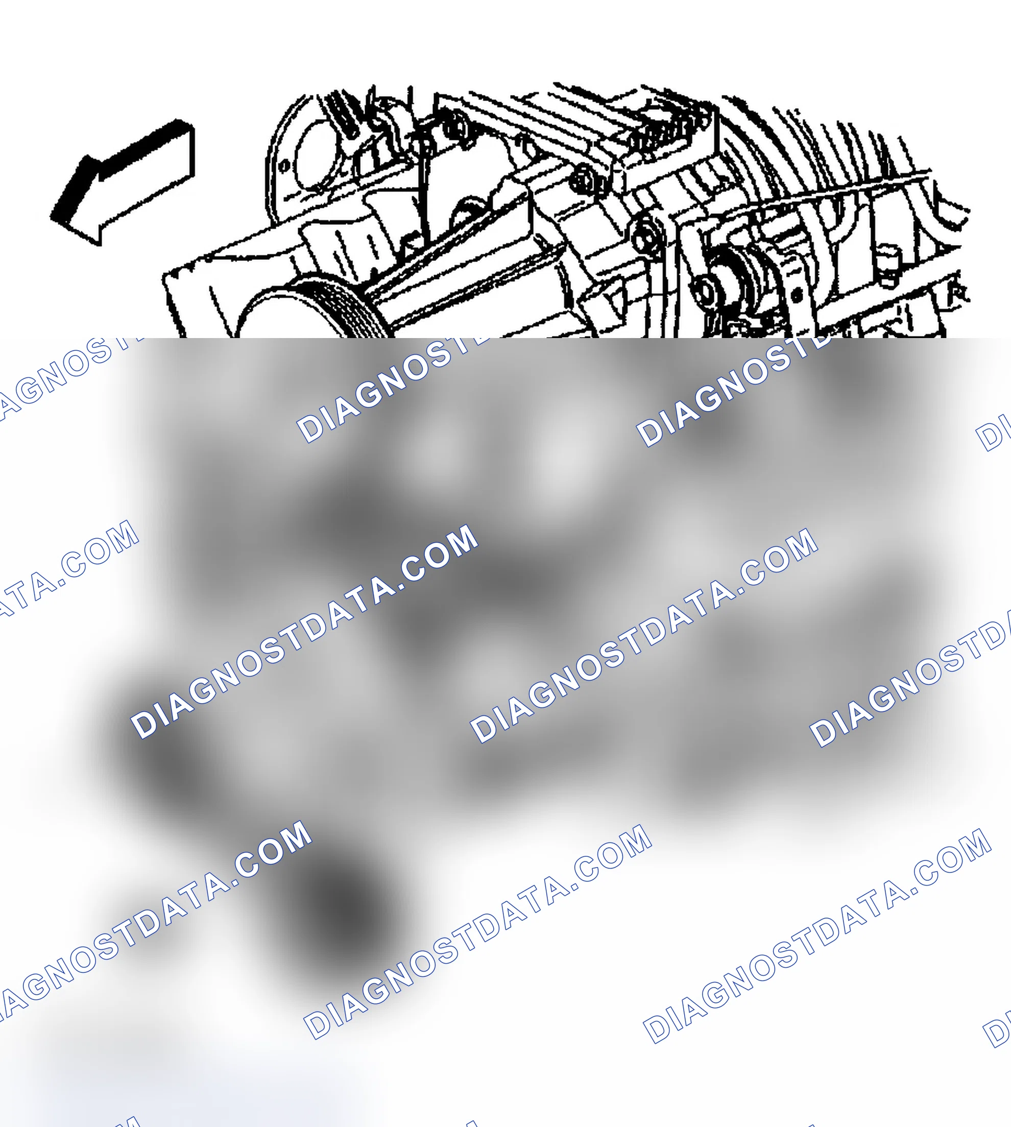 Scheme 137: Drive Belt Tensioner Removal - Left (L67)