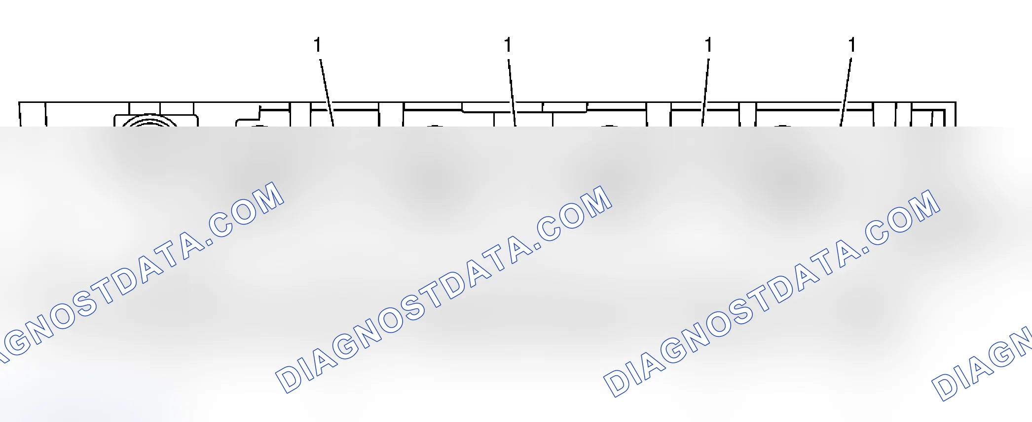 Scheme 13: Cylinder Head - Intake Manifold Deck View