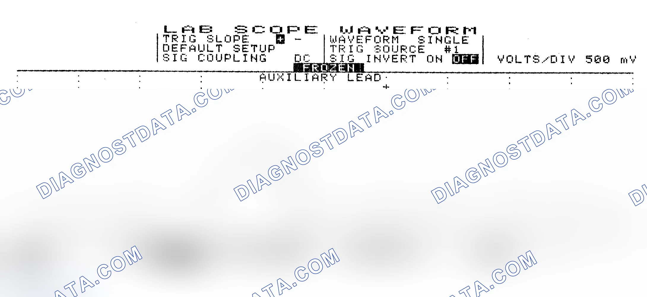Scheme 10: Single Injector w/Excessive Current Flow - Current Pattern