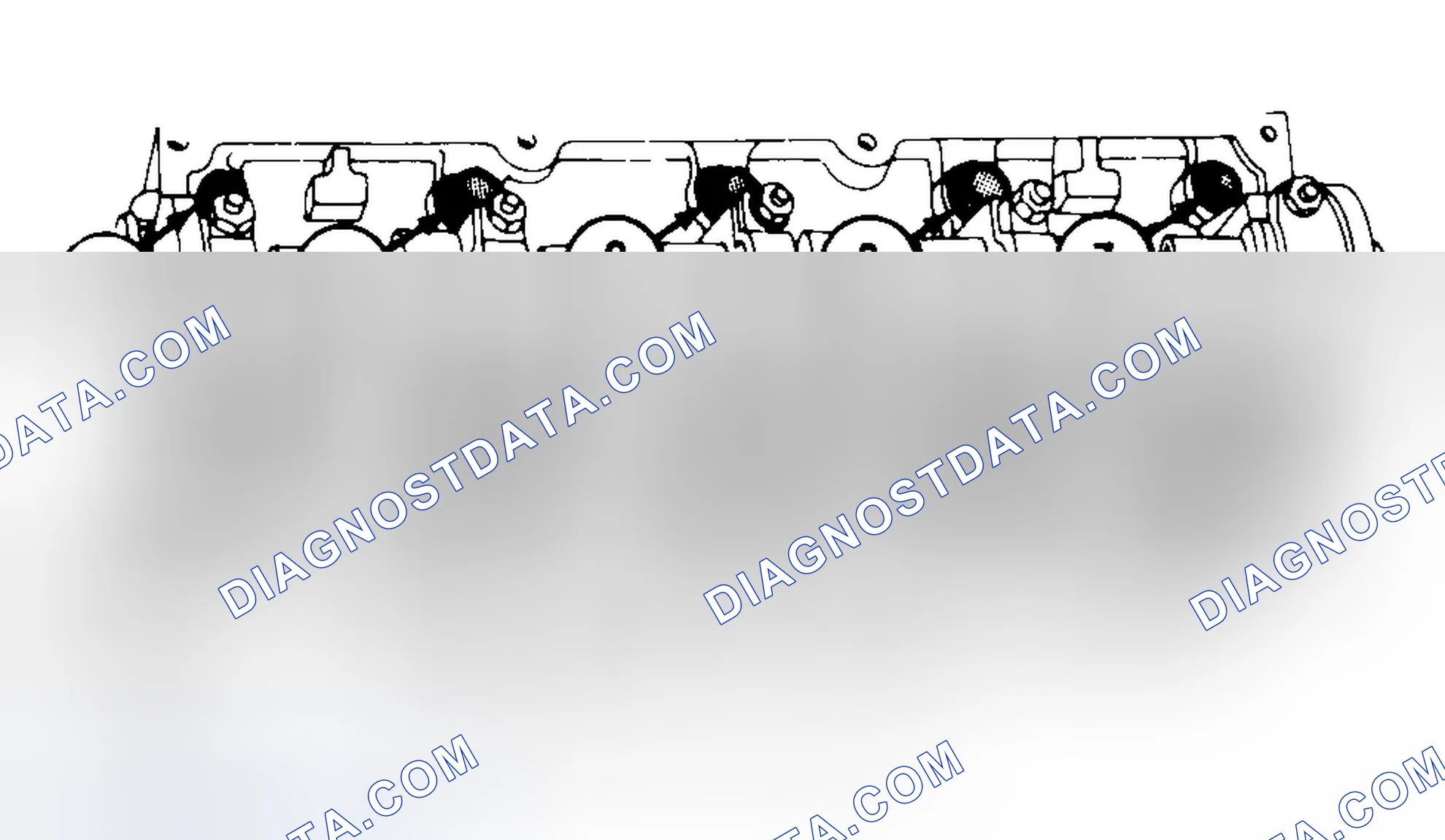 Scheme 7: Typical Cylinder Head Tightening or Loosening Sequence