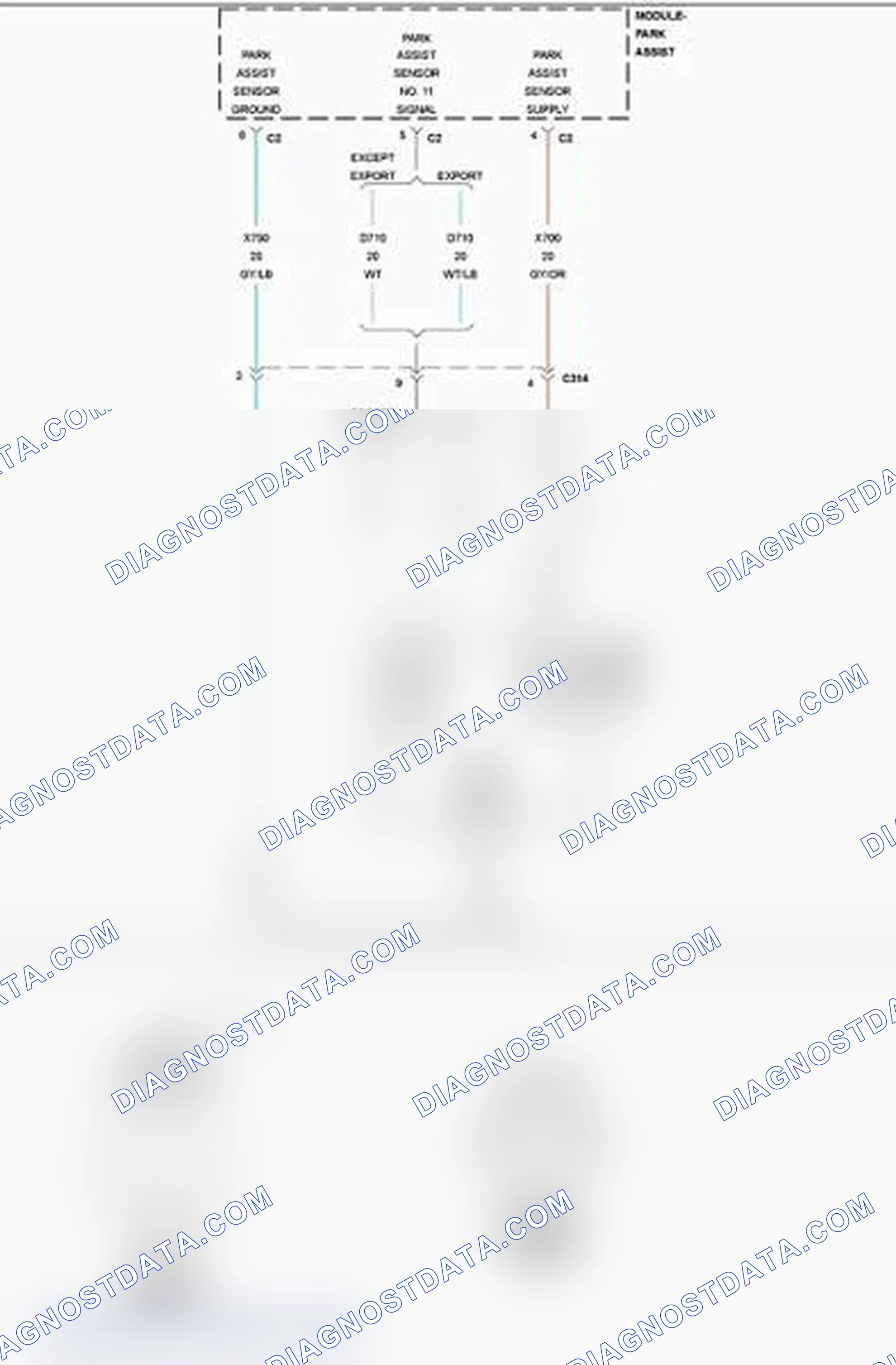 Scheme 63: B1298-11-PTS SENSOR 11 - CIRCUIT SHORT TO GROUND