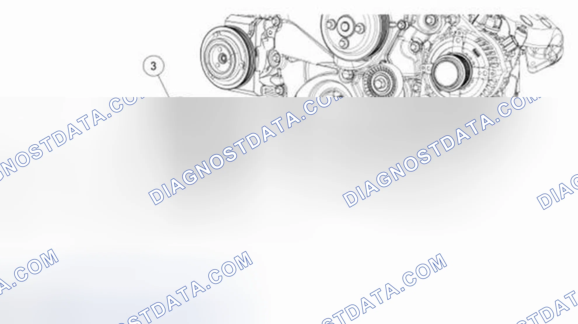 Scheme 100: Crankshaft Pulley and Crankshaft Front Seal - Exploded View