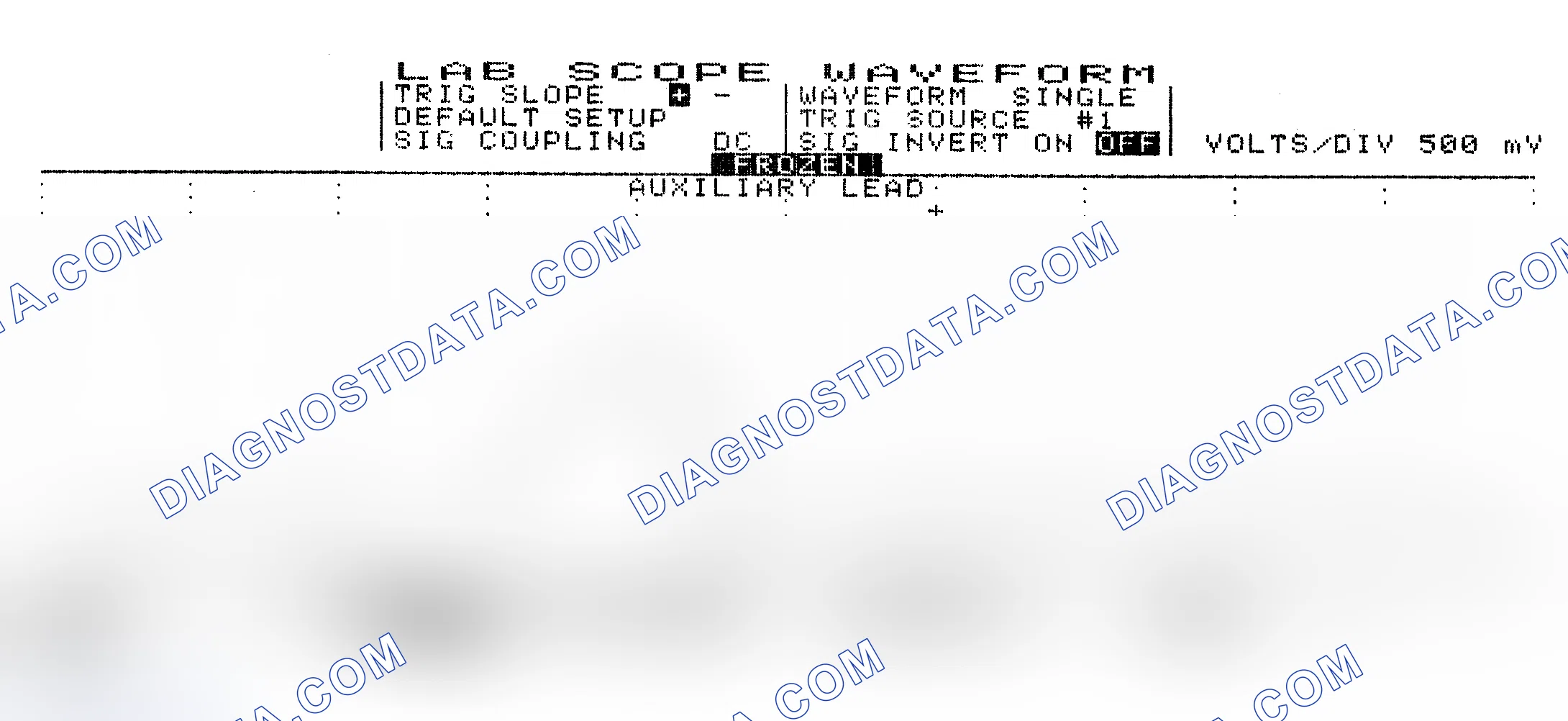 Scheme 10: Single Injector w/Excessive Current Flow - Current Pattern