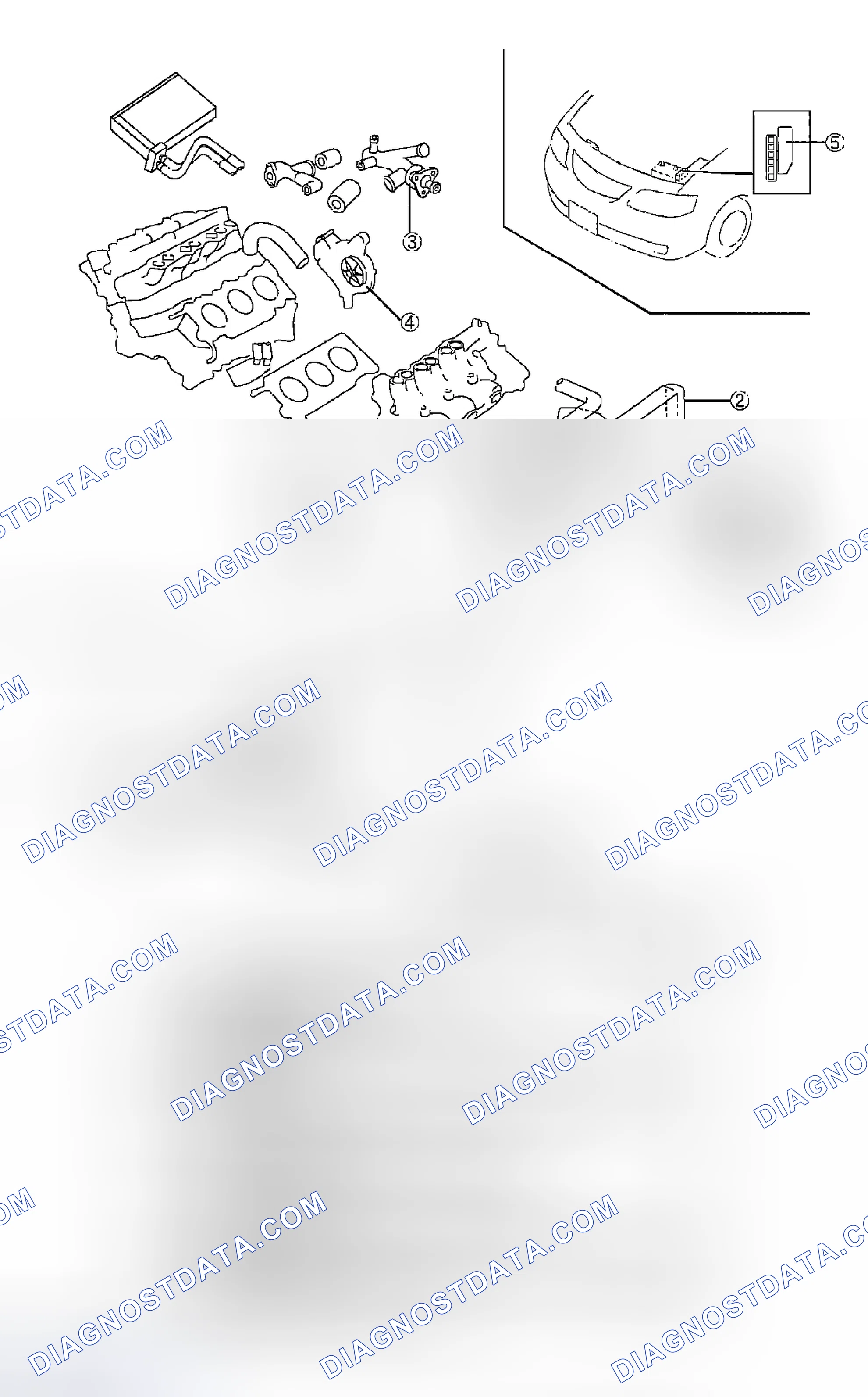 Scheme 5: COOLING SYSTEM LOCATION INDEX