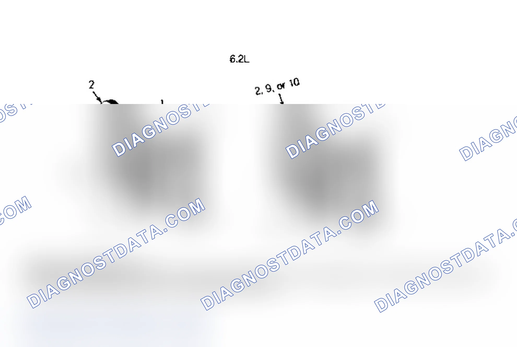Scheme 4: SERPENTINE BELT ROUTING (6.2L DIESEL/7.4L GAS)