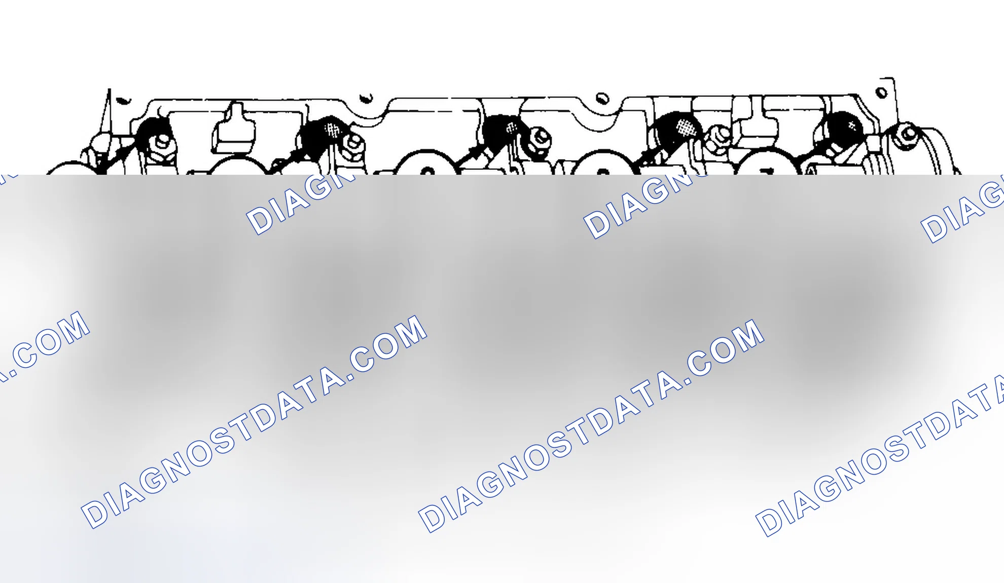 Scheme 7: Typical Cylinder Head Tightening or Loosening Sequence