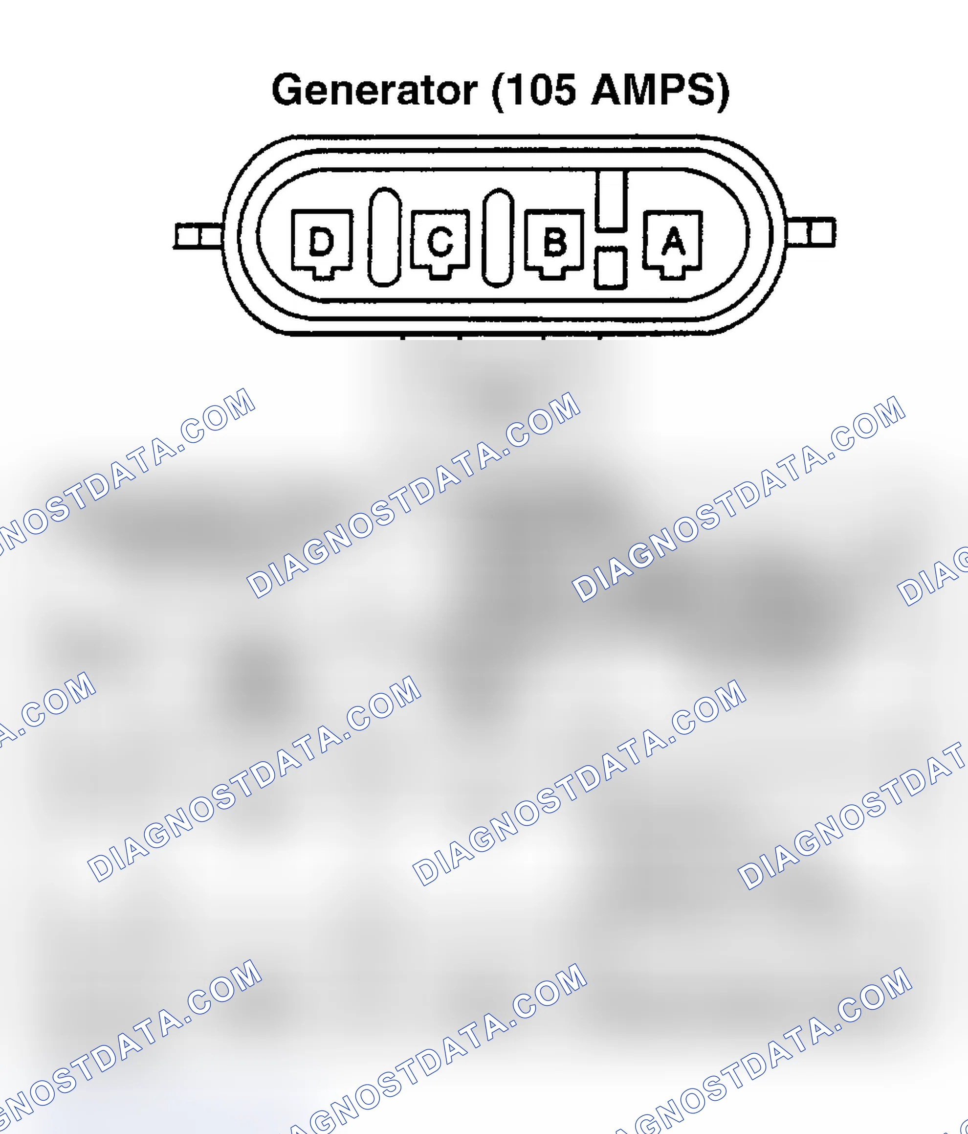 Scheme 61: GENERATOR (105 AMPS)