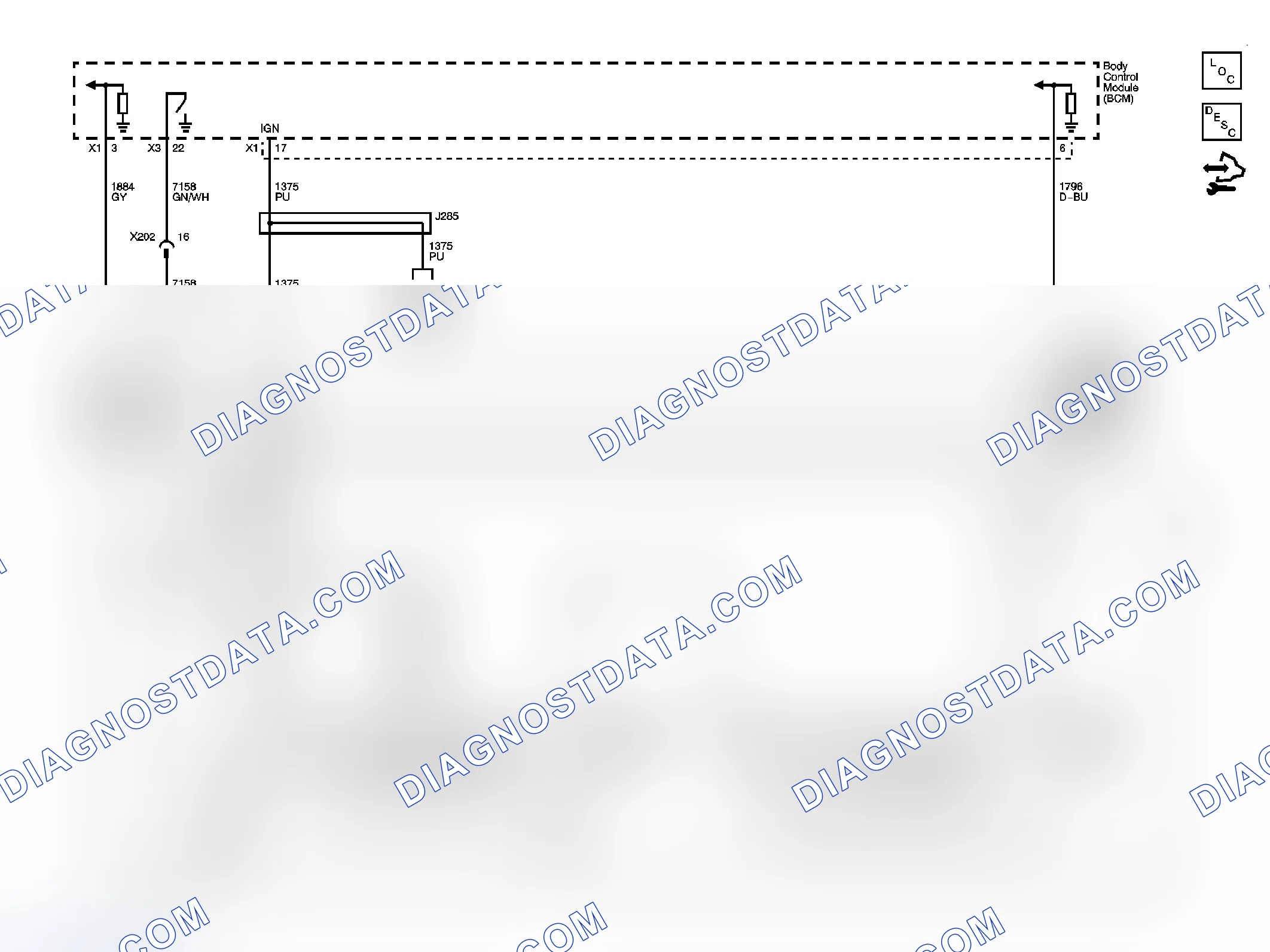 Scheme 1: Steering Wheel Secondary/Configurable Control Schematics