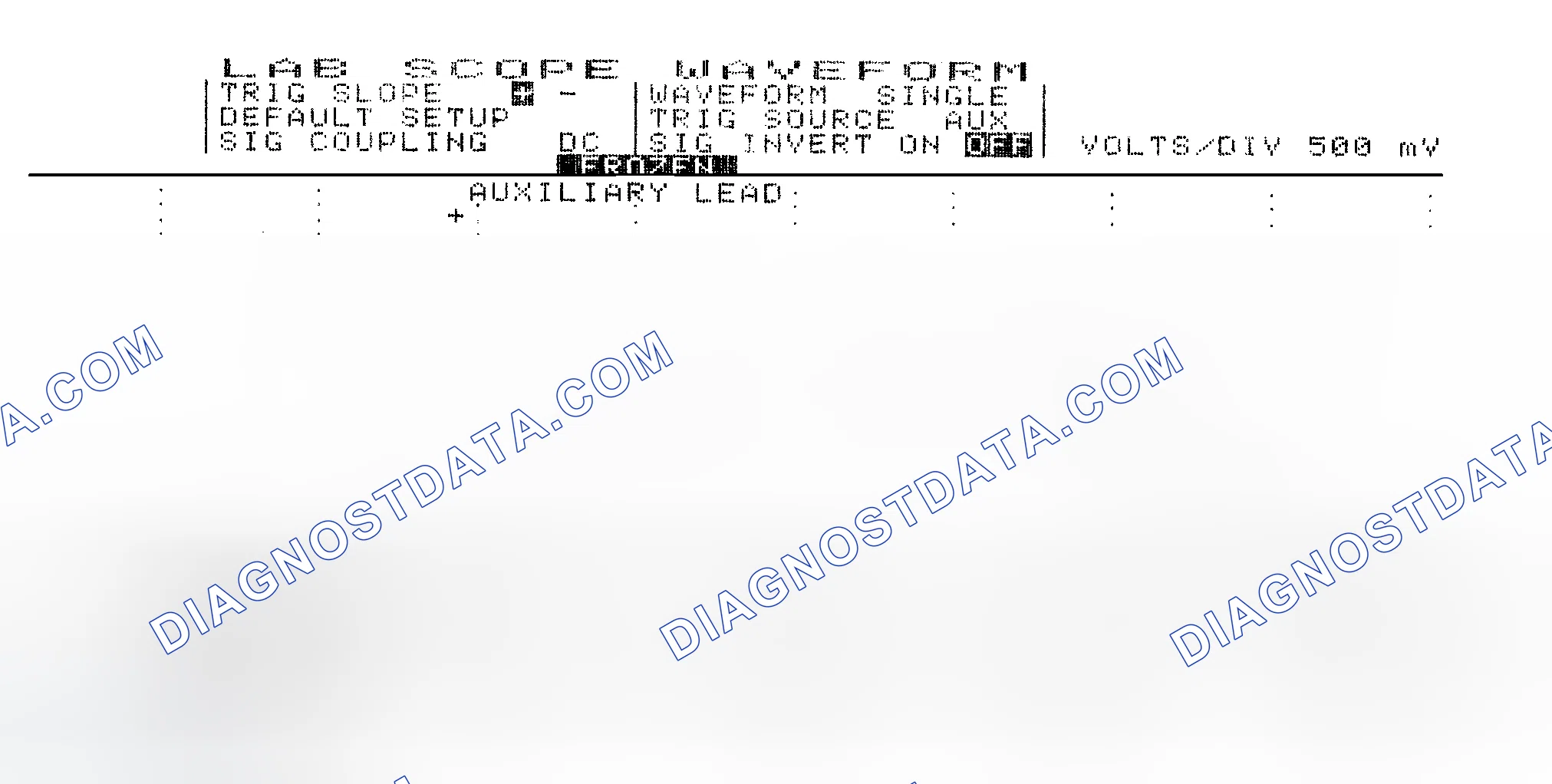 Scheme 14: Single Injector w/Excessive Current Flow - Current Pattern