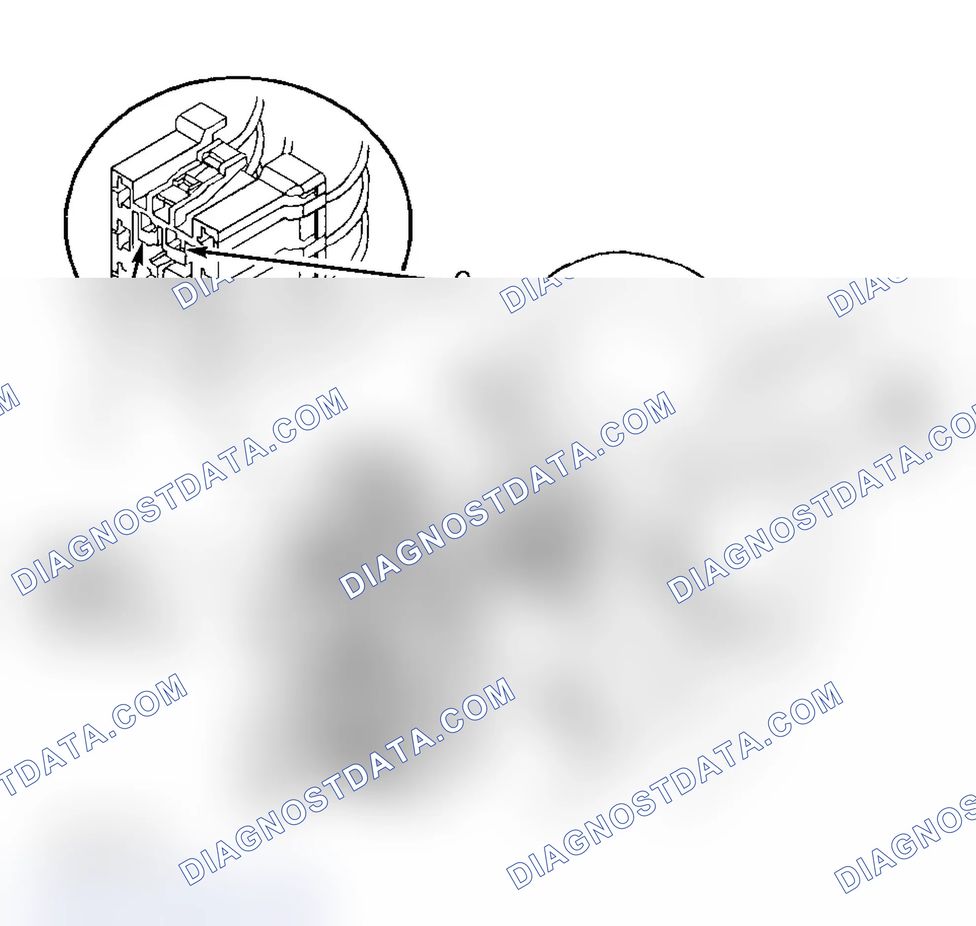 Scheme 59: Locating Ignition Switch Connector (2C2)