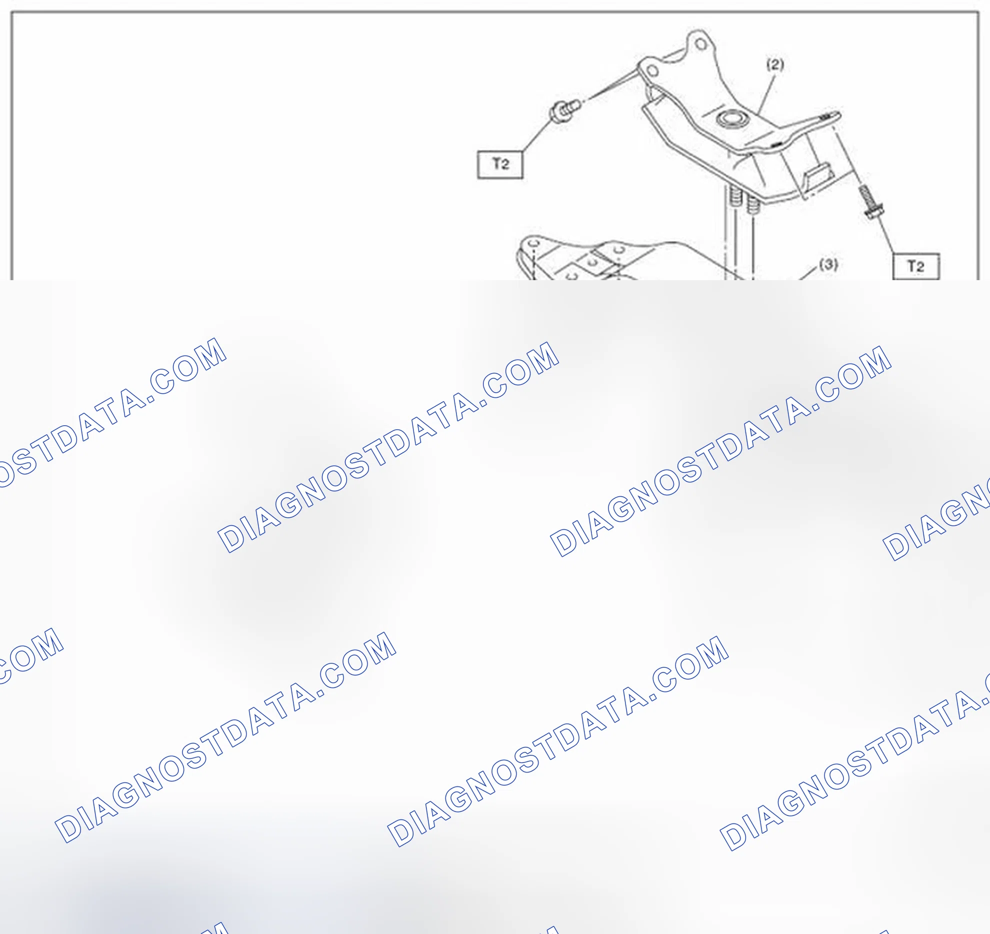Scheme 891: TRANSMISSION MOUNTING