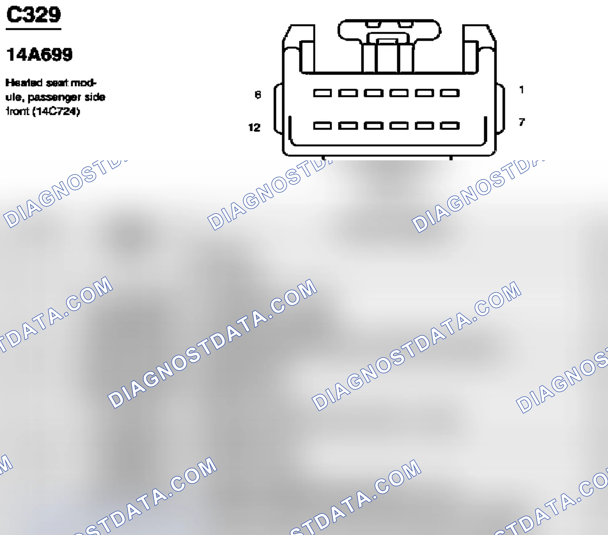 Scheme 130: Identifying Connectors C329, C331 & C334