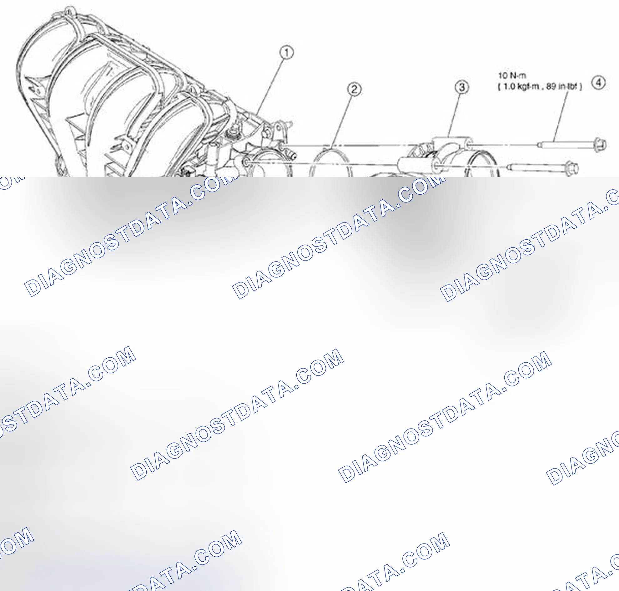 Scheme 998: THROTTLE BODY REMOVAL/INSTALLATION - HYBRID