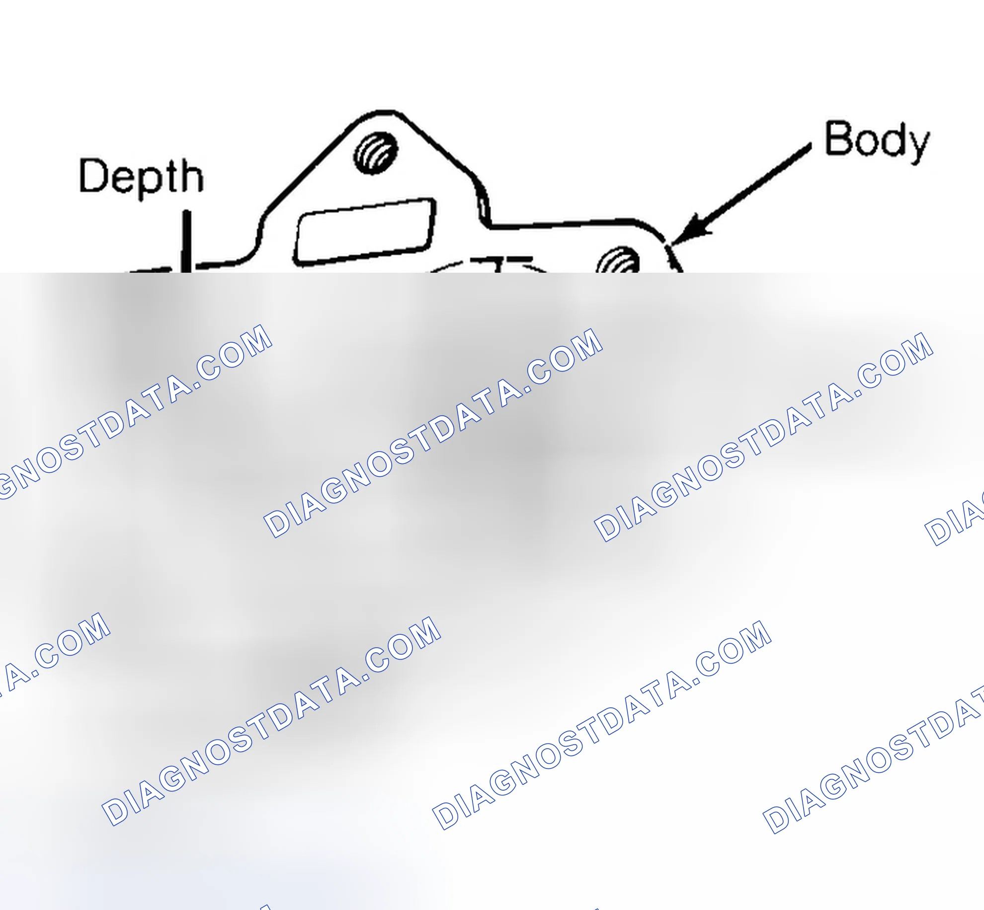 Scheme 35: Measuring Oil Pump Gear Cavity