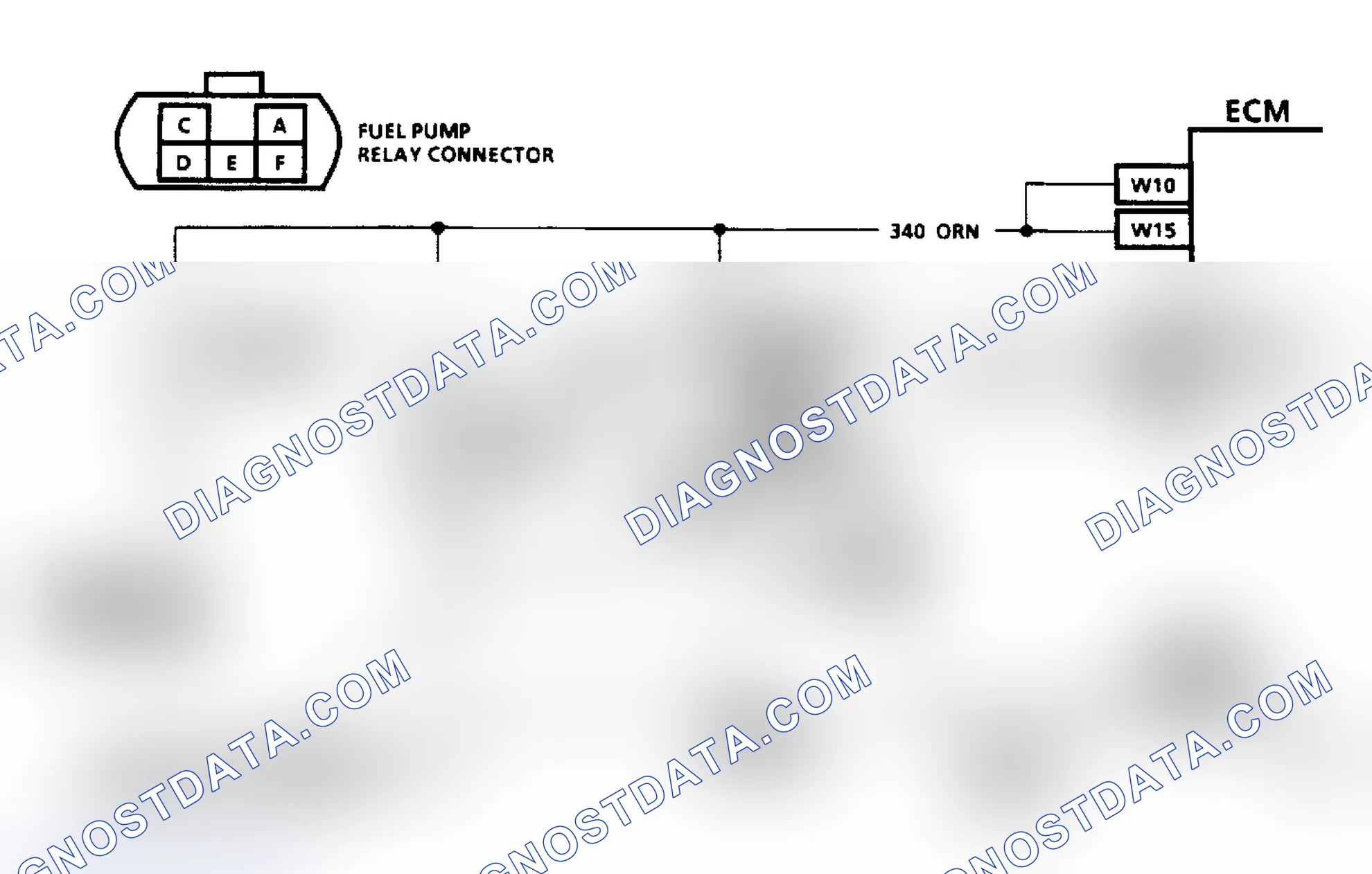 Scheme 50: Chart A5, Schematic - Fuel Pump Relay Ckt "L" Body