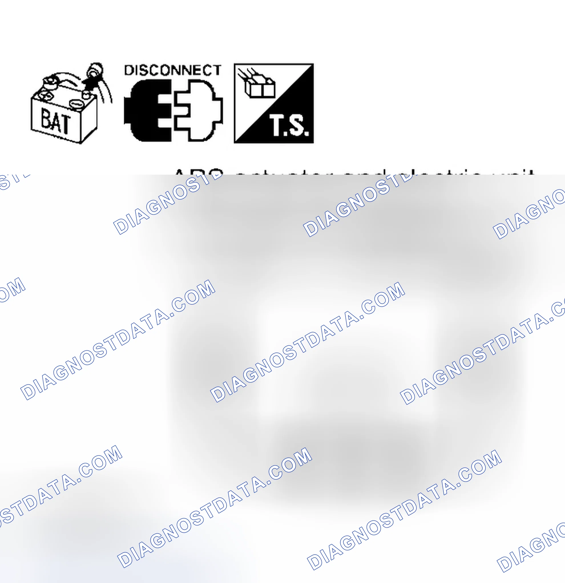 Scheme 636: ABS Actuator and Electric Unit (Control Unit) Circuit Check